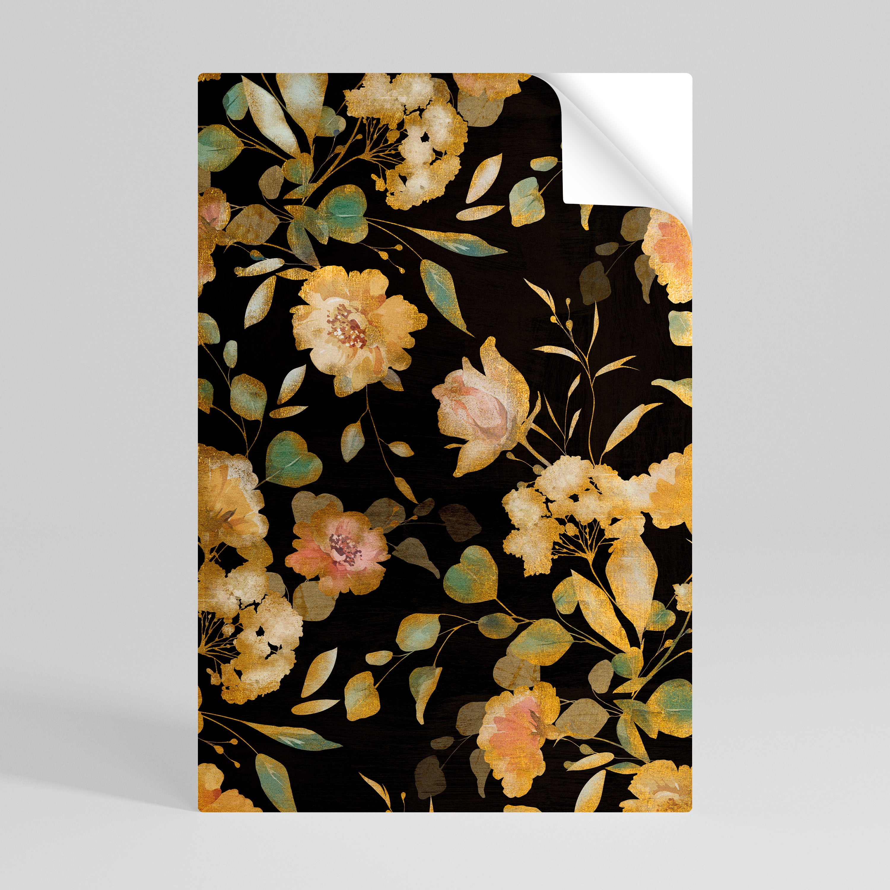 MODEST FLORAL Naklejka/Plakat pionowy