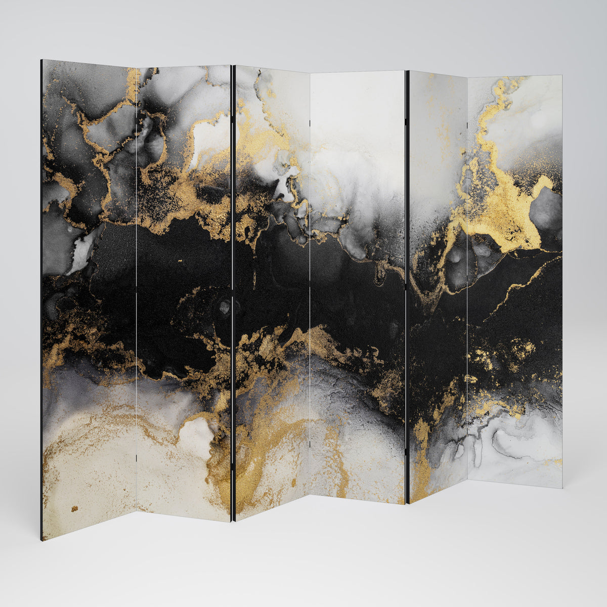 MARBLE OF TOMMORROW Dekoracyjny parawan 6-skrzydłowy