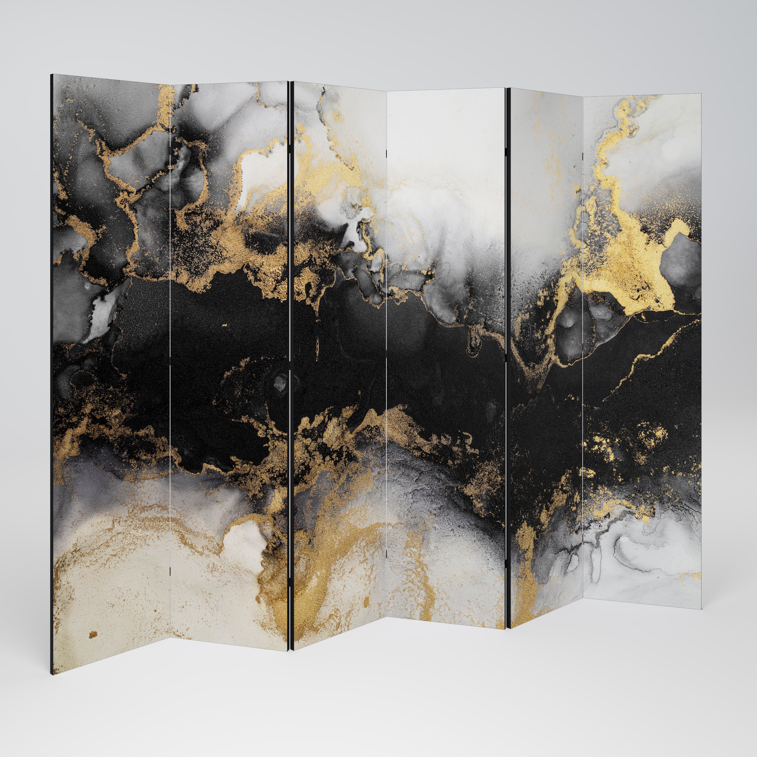 MARBLE OF TOMMORROW Dekoracyjny parawan 6-skrzydłowy