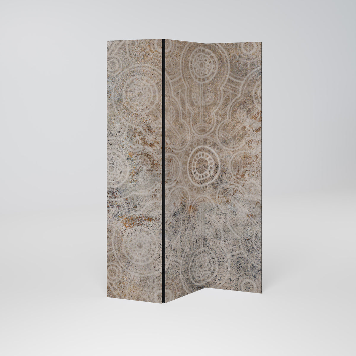 ENIGMATIC PATTERNS Dekoracyjny parawan 3-skrzydłowy