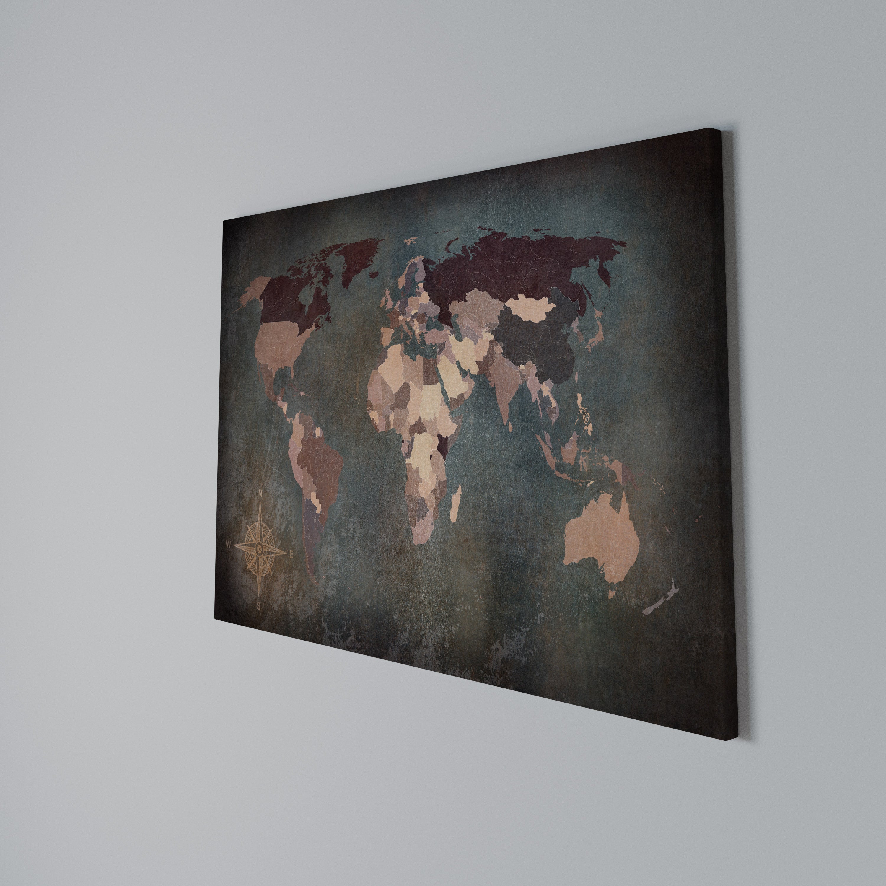 EARTH'S ARTISTIC TESSERAE Poziomy obraz na płótnie