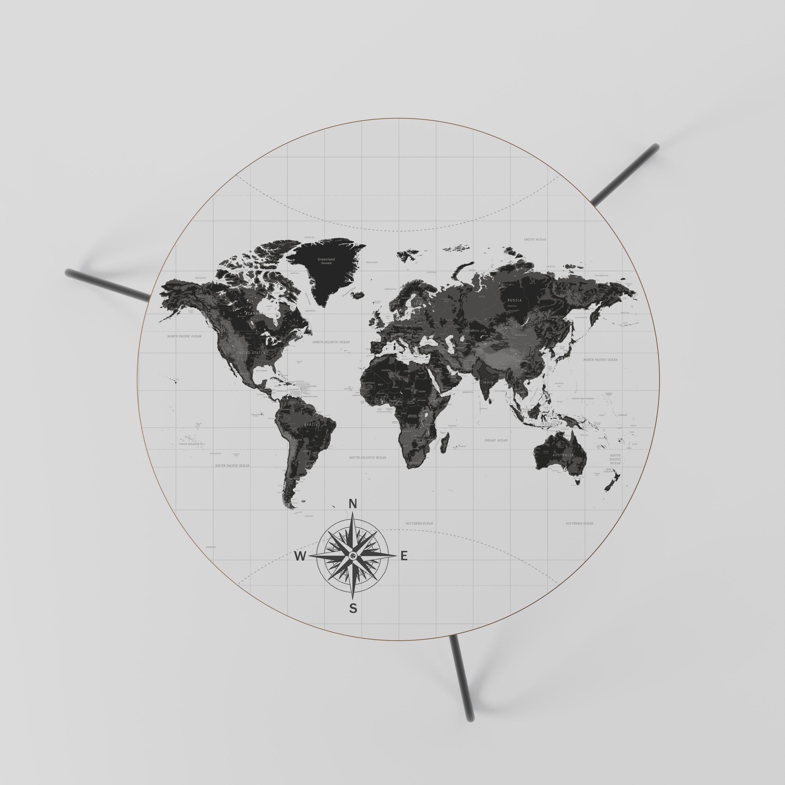 GLOBAL SHADOWS Stolik kawowy mały