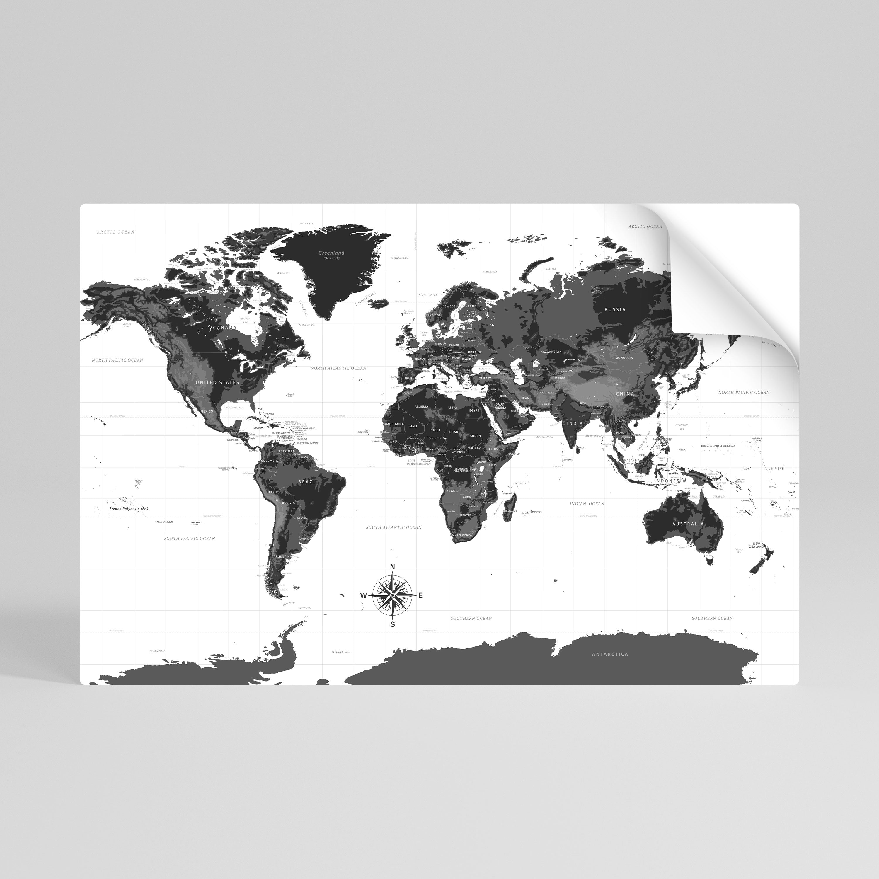 GLOBAL SHADOWS Naklejka/Plakat poziomy