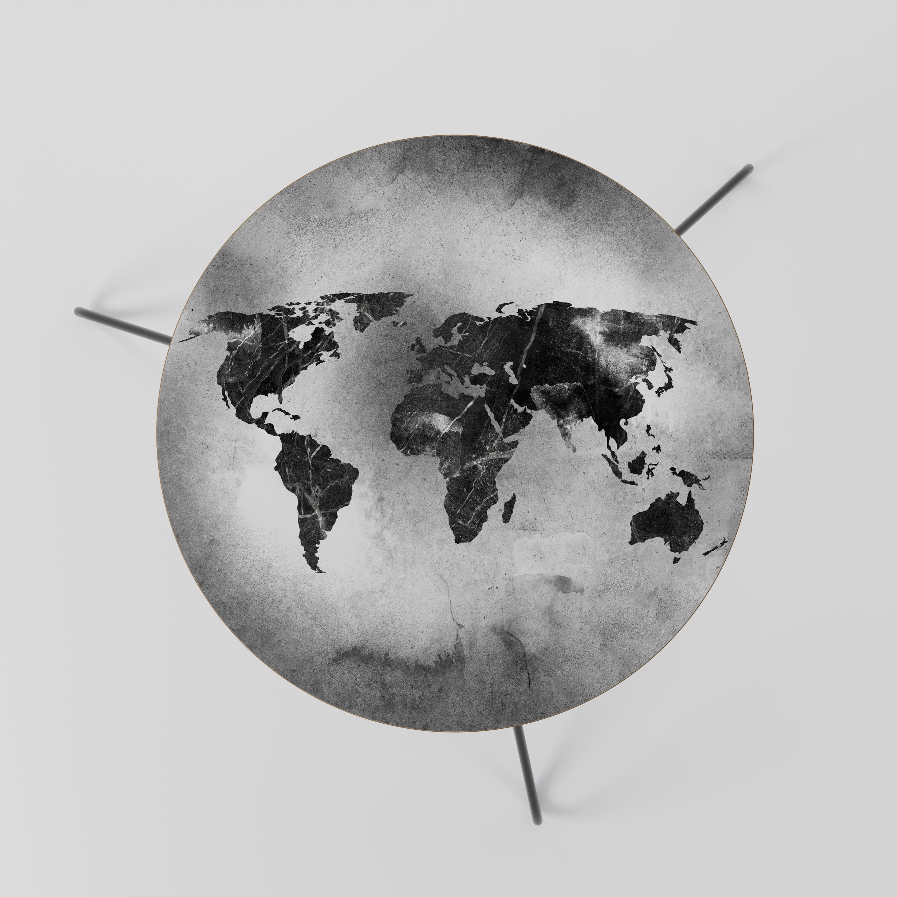 SHADOWED CONTINENTS Stolik kawowy mały