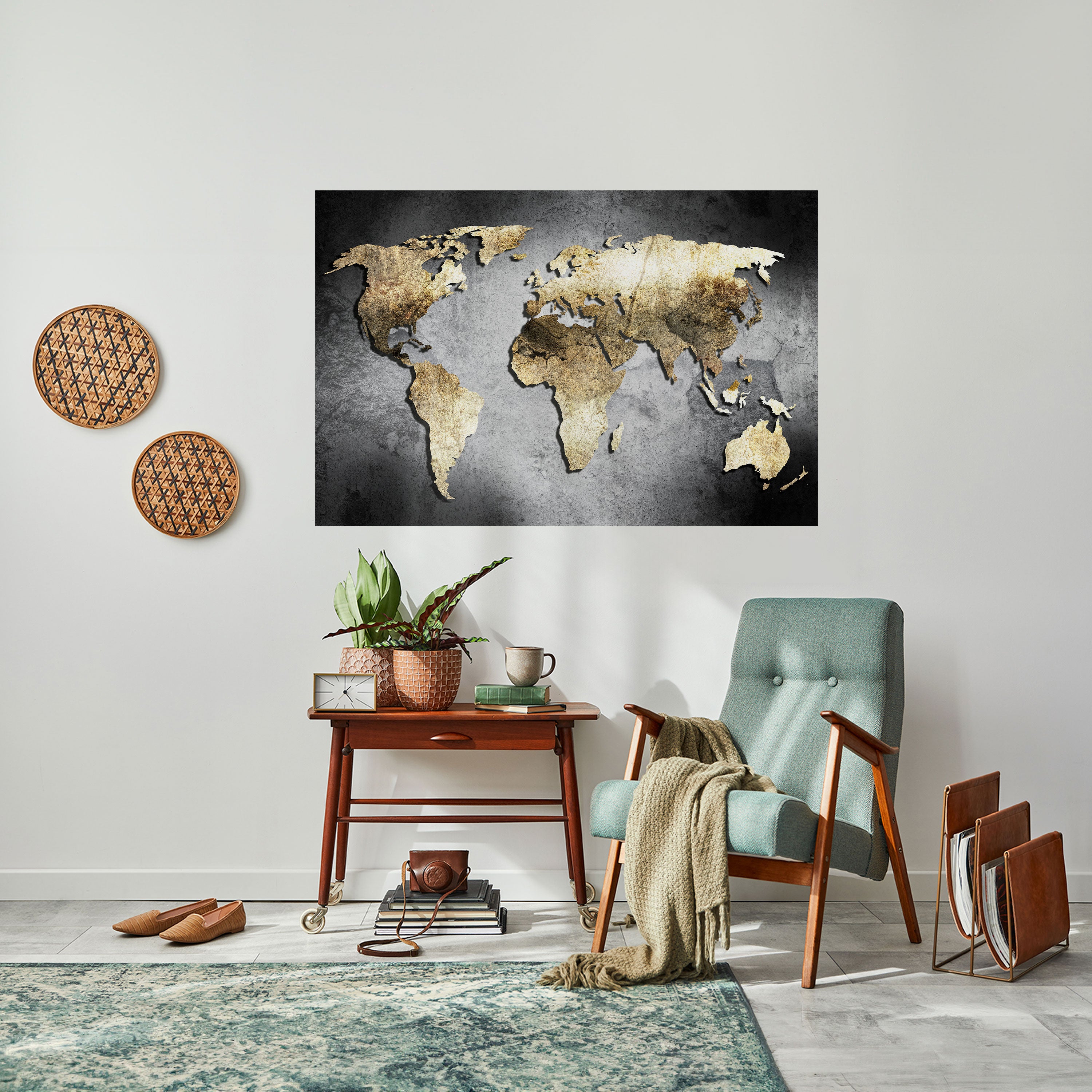 GOLDEN GLOBE TREASURE Naklejka/Plakat poziomy