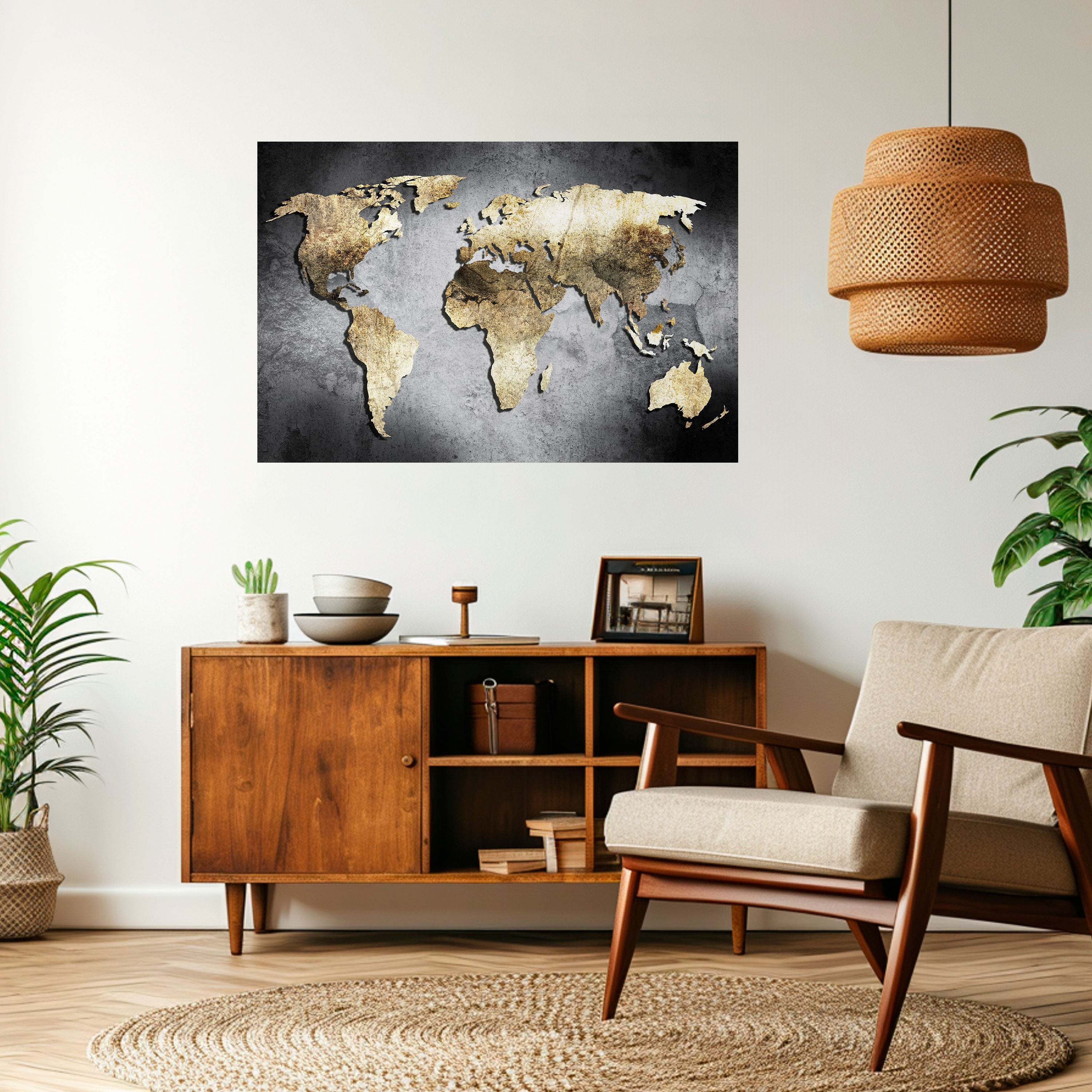 GOLDEN GLOBE TREASURE Naklejka/Plakat poziomy