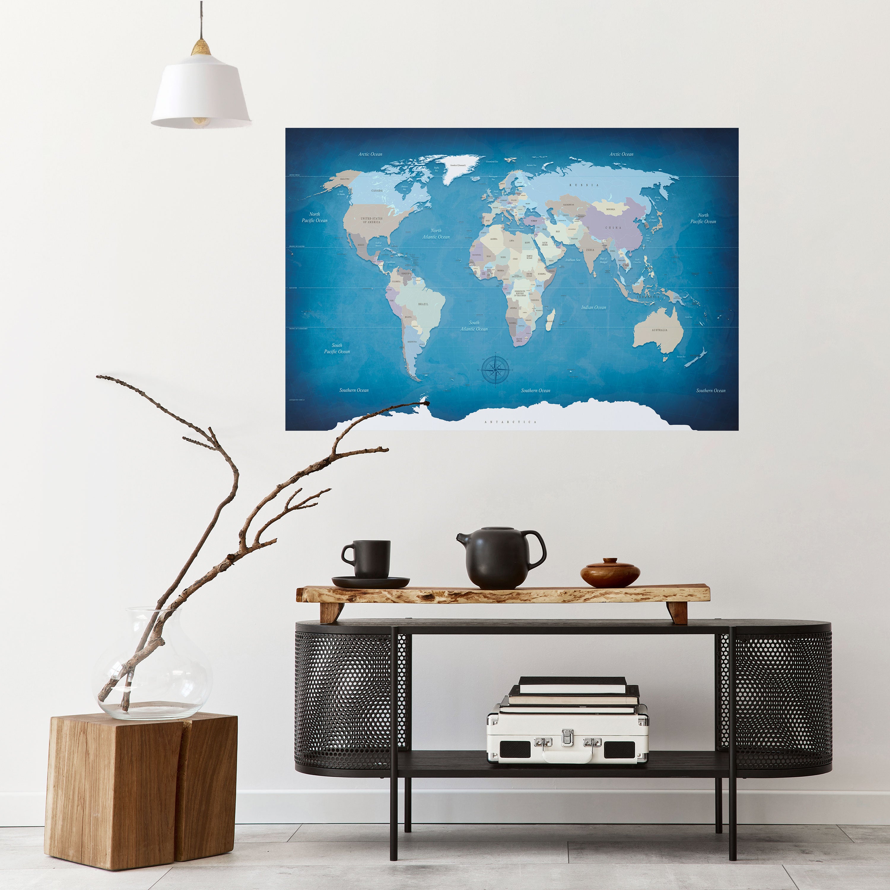 MAP OF DISCOVERY Naklejka/Plakat poziomy