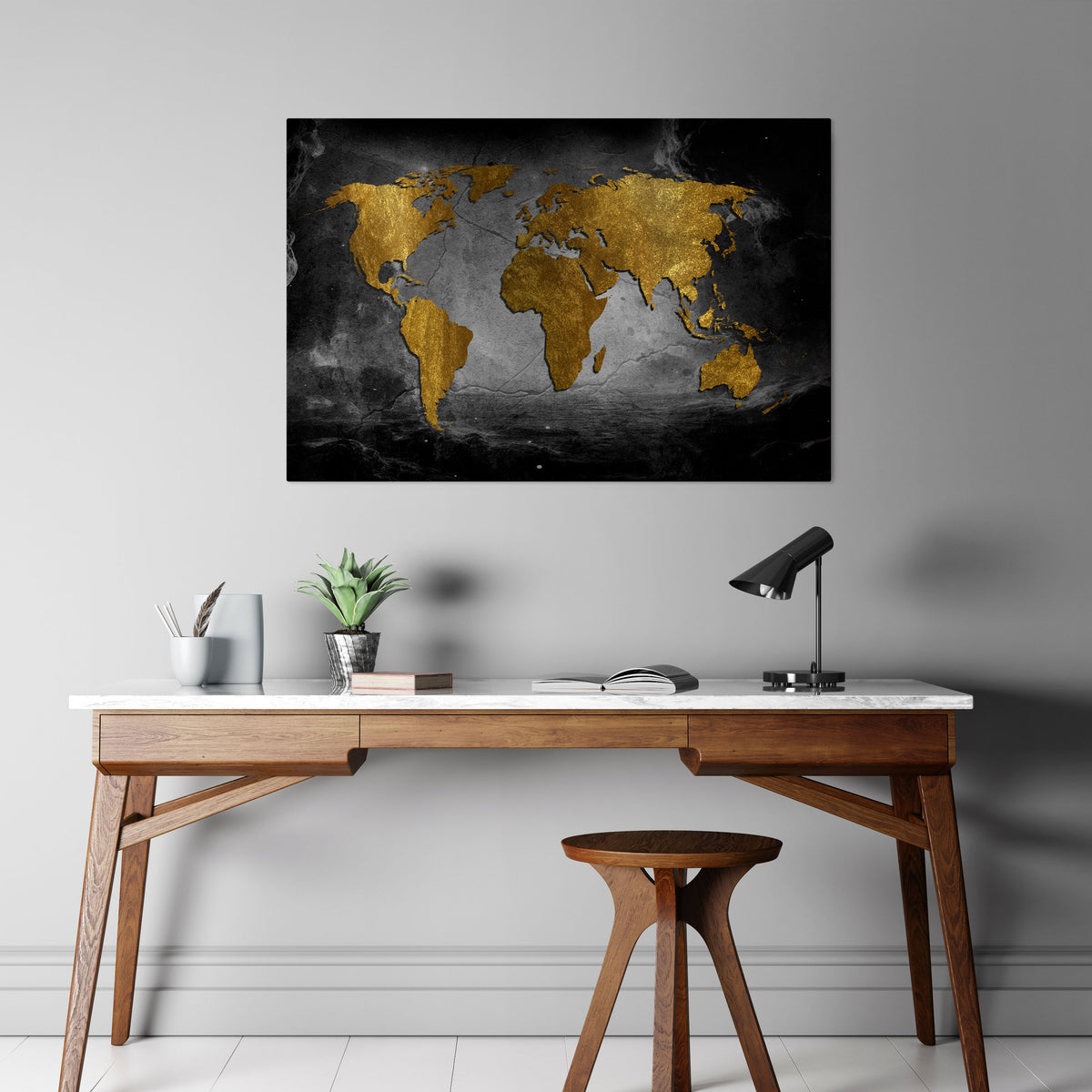 DARK WORLDVIEW Poziomy obraz na płótnie