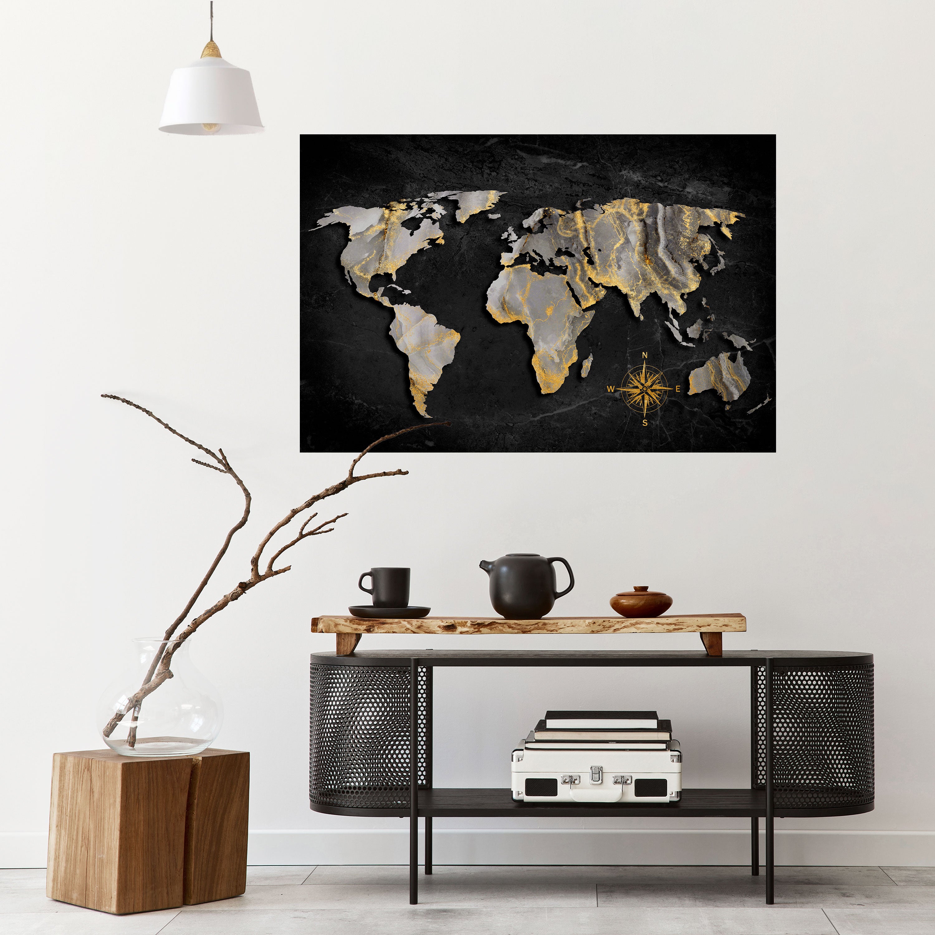 ELEGANT WORLDWIDE Naklejka/Plakat poziomy