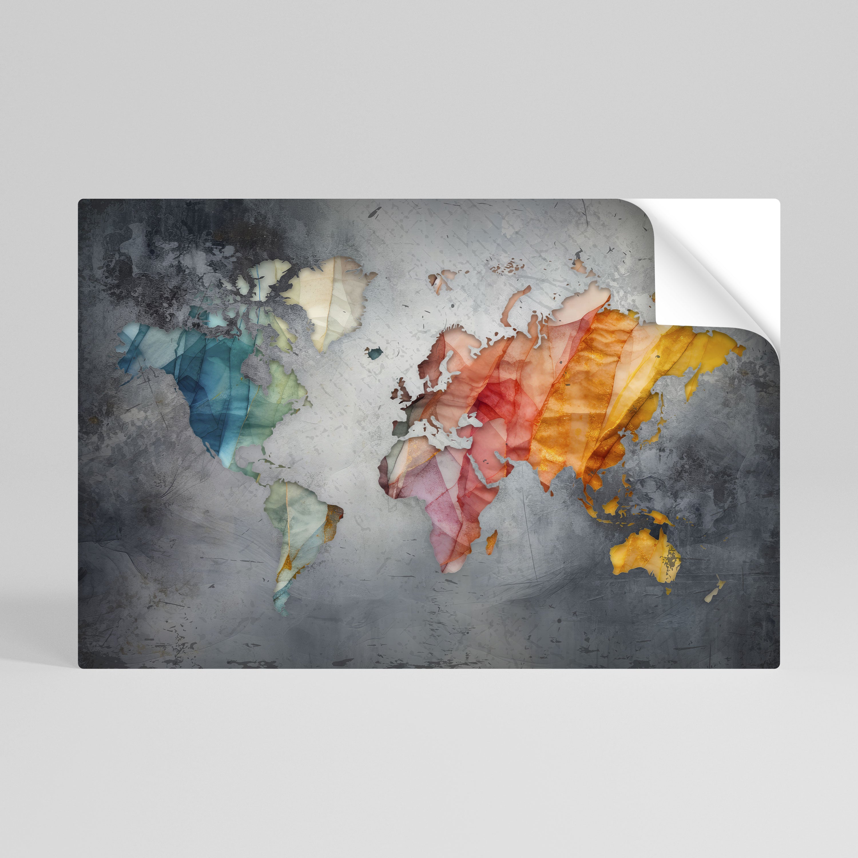 HARMONIOUS EARTH TONES Naklejka/Plakat poziomy