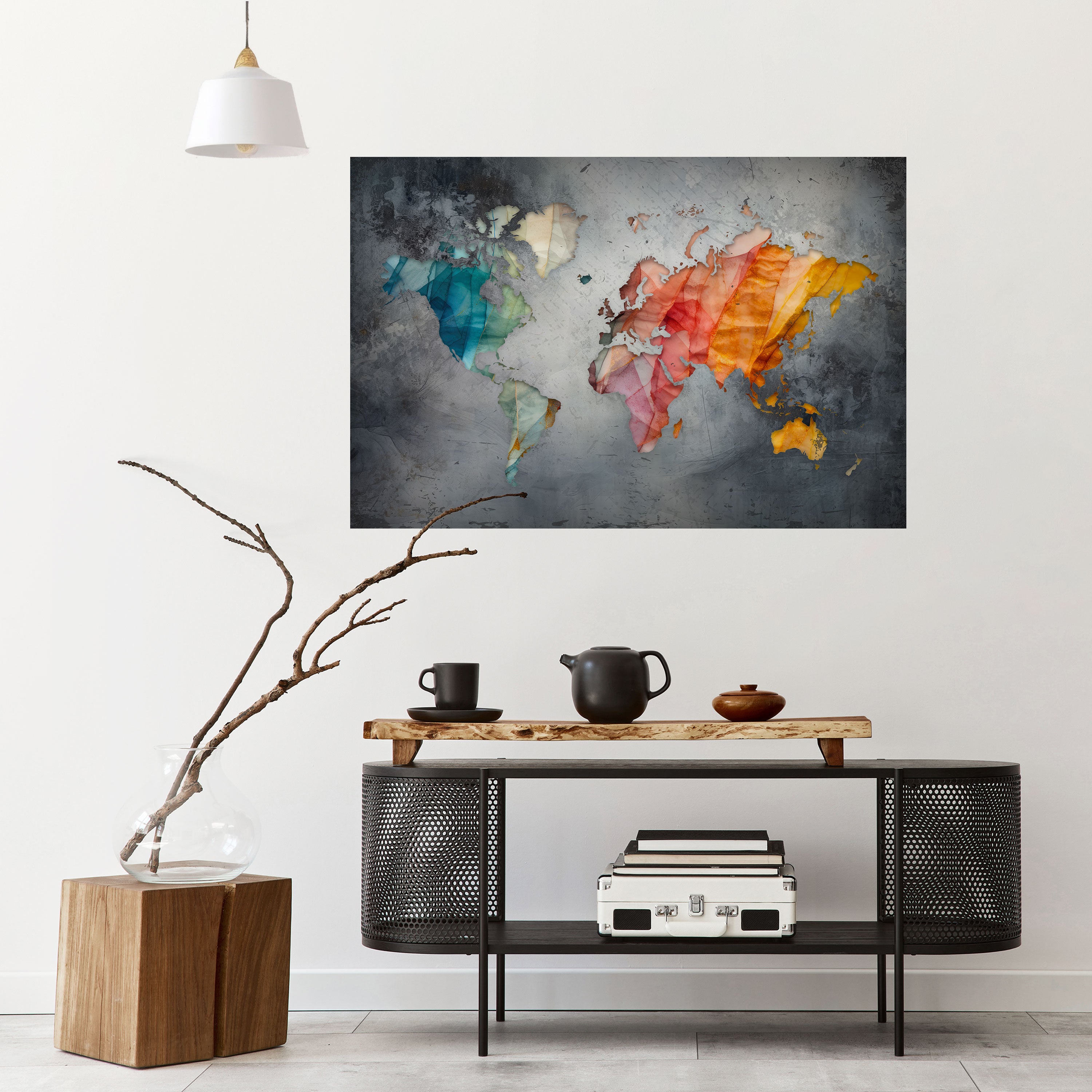 HARMONIOUS EARTH TONES Naklejka/Plakat poziomy