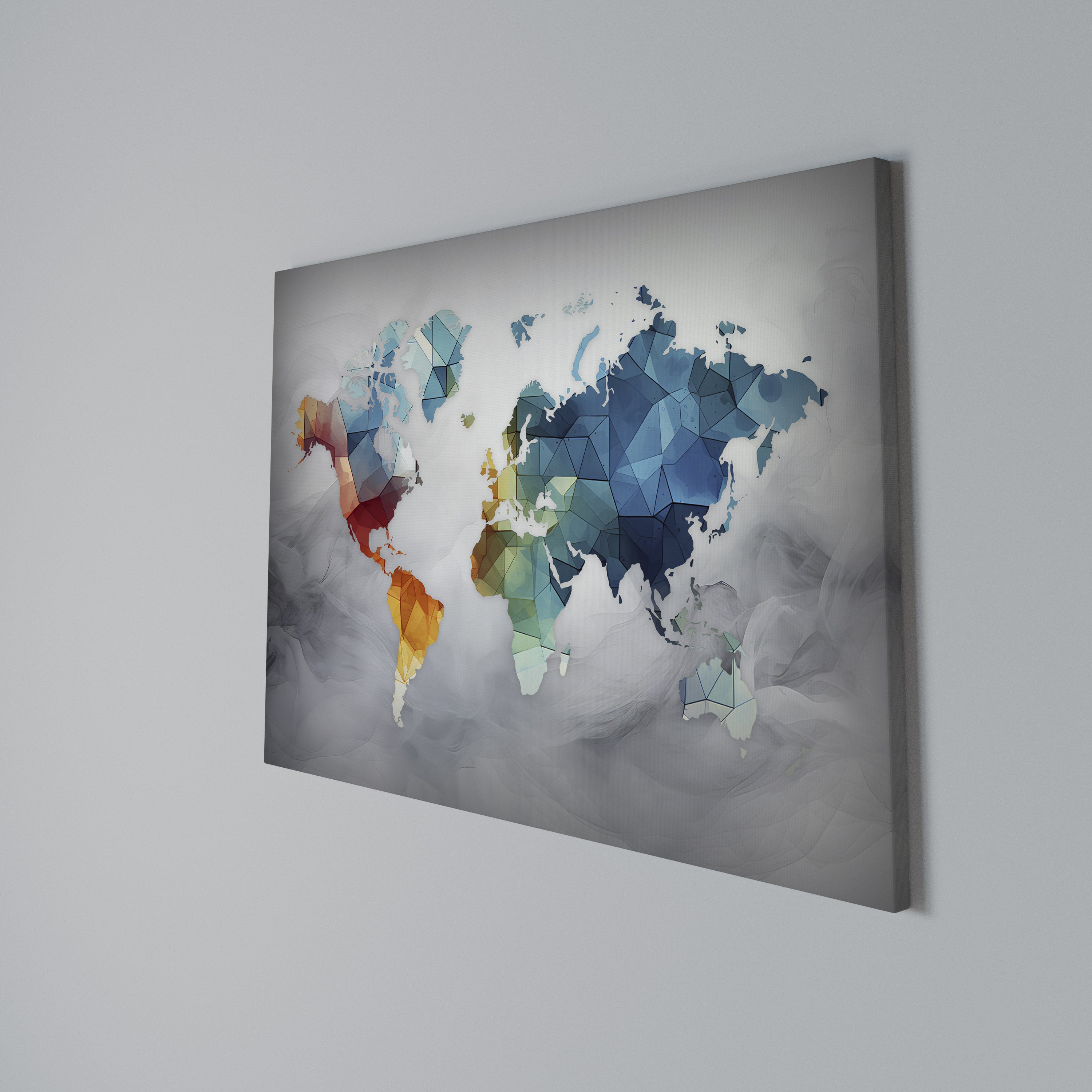 FACETED WORLDVIEW Poziomy obraz na płótnie