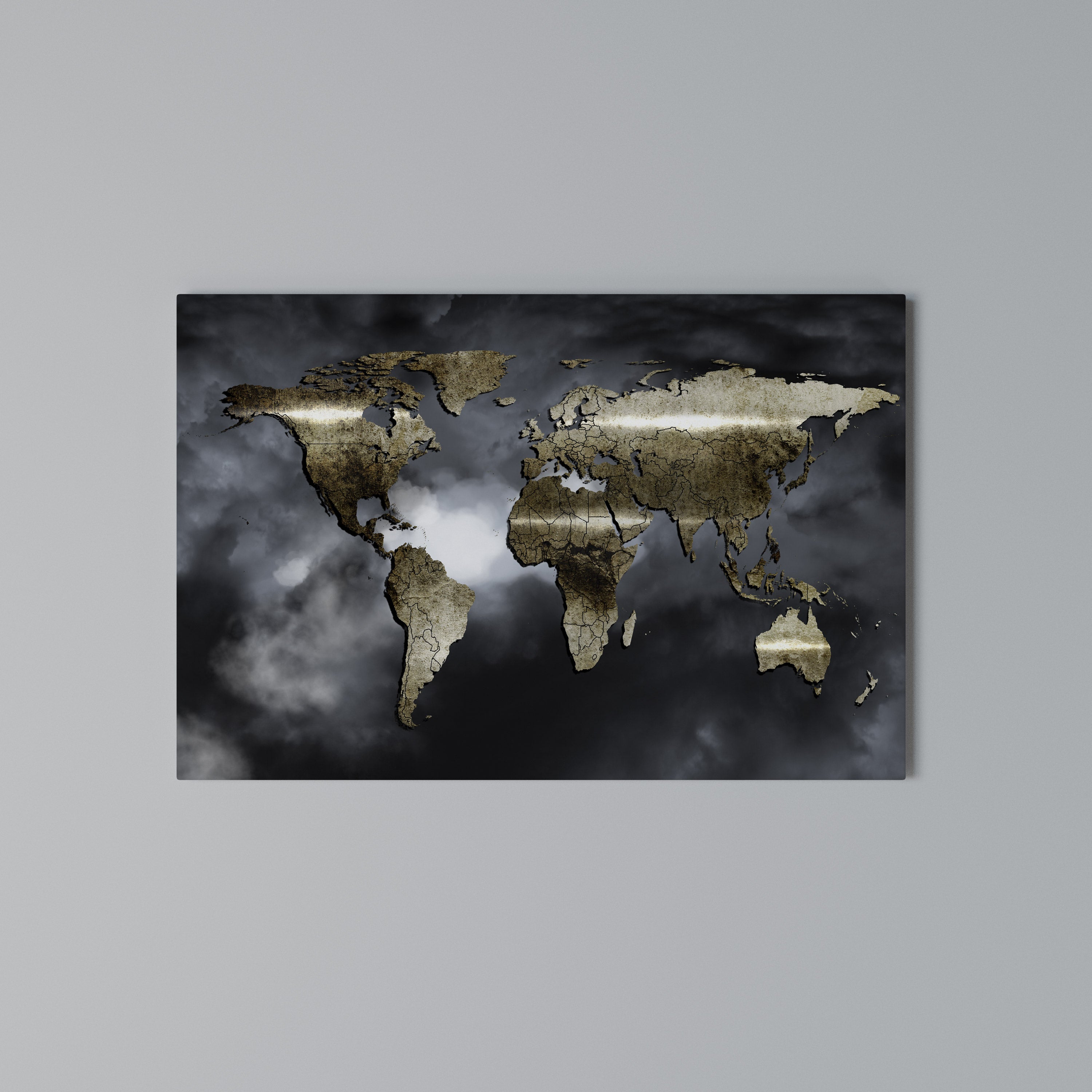 GOLDEN EARTH REVERIE Poziomy obraz na płótnie