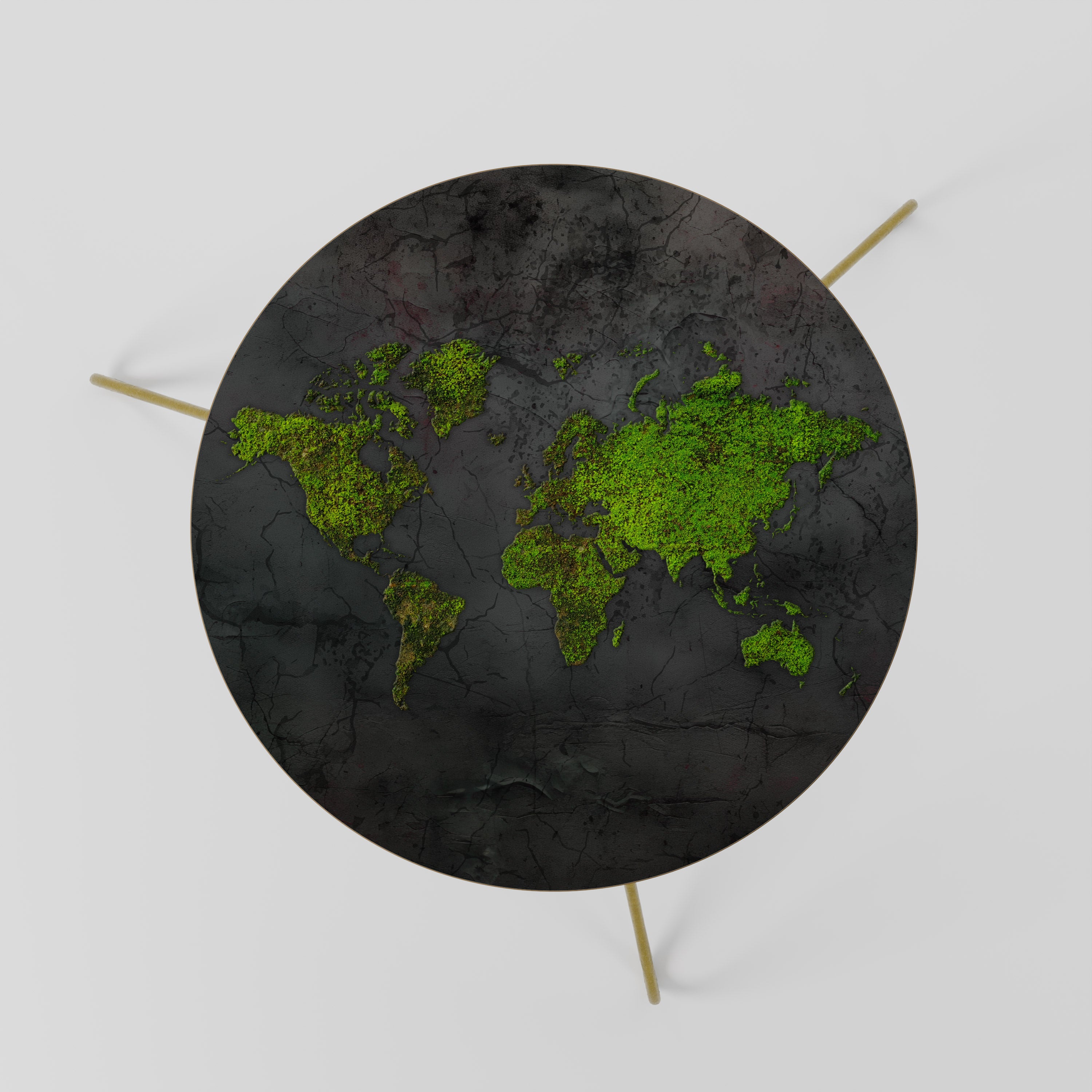 GREENER LANDS EMBRACED Stolik kawowy mały