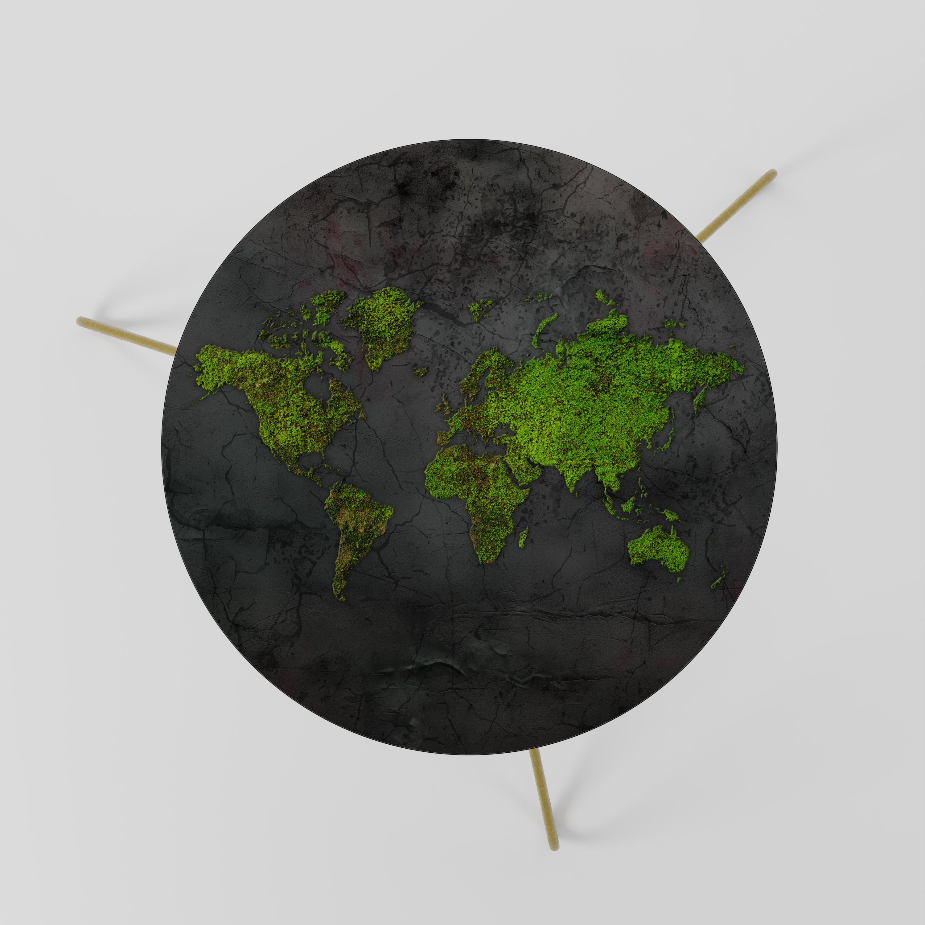 GREENER LANDS EMBRACED Stolik kawowy mały