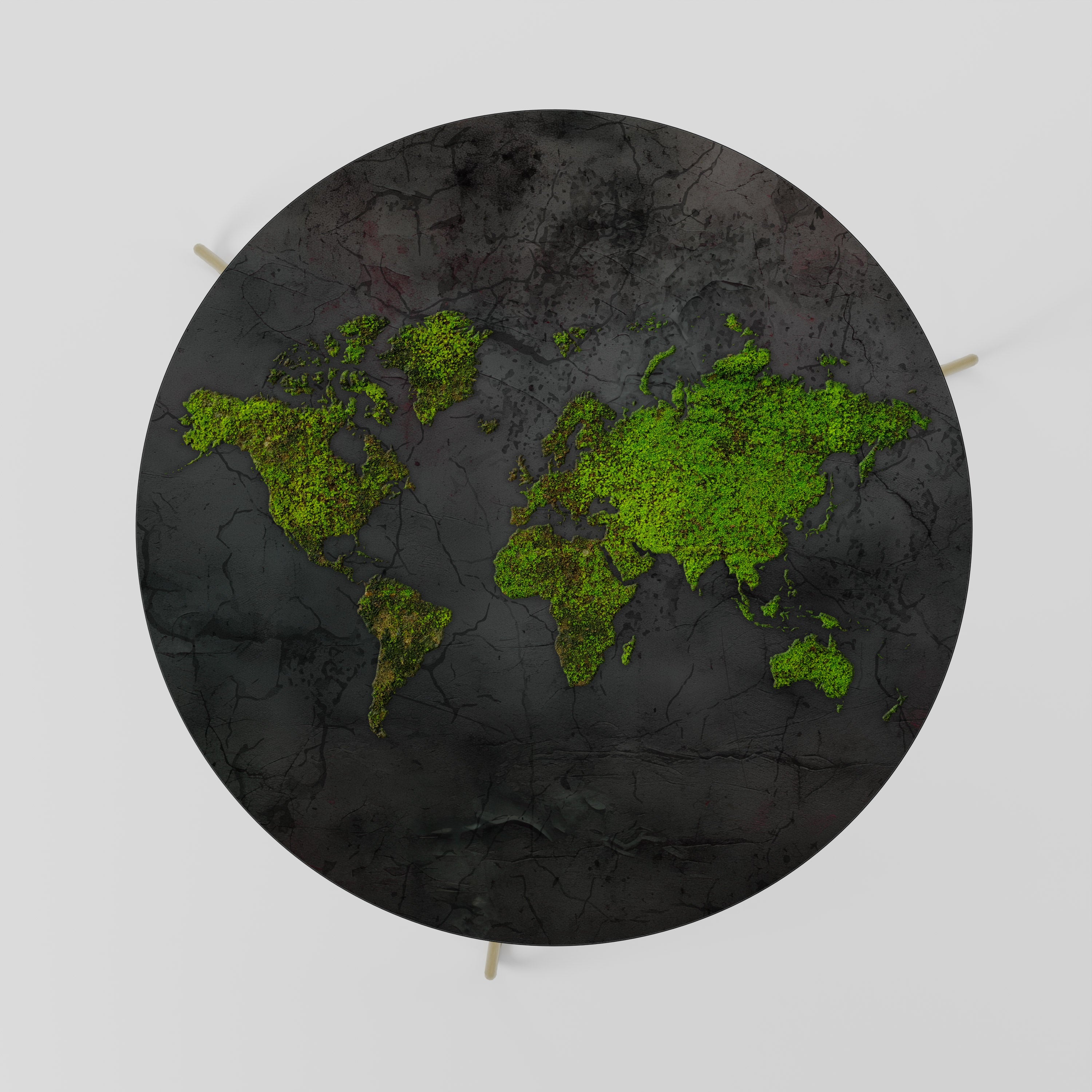 GREENER LANDS EMBRACED Stolik kawowy duży