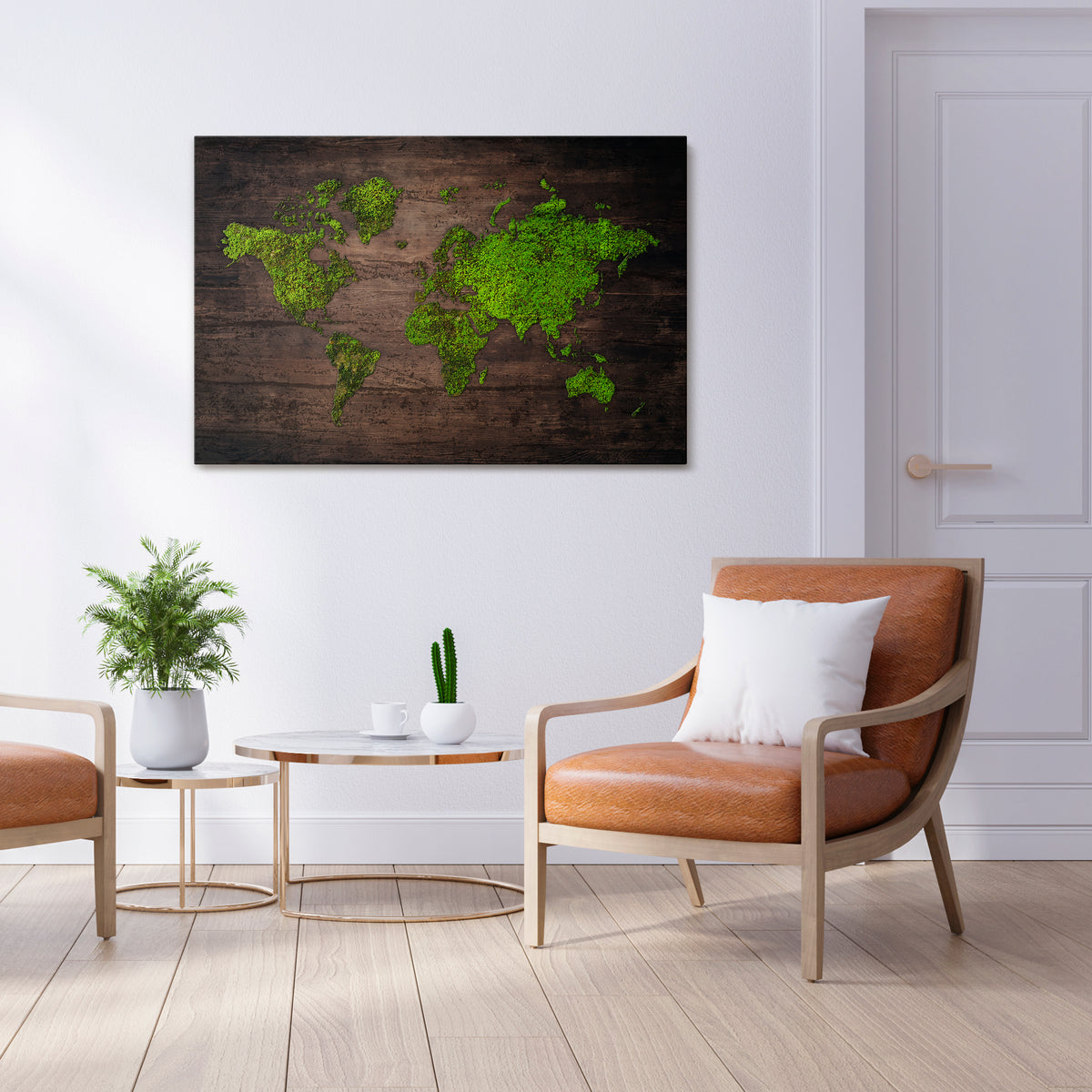 GREEN EARTH VISION Poziomy obraz na płótnie