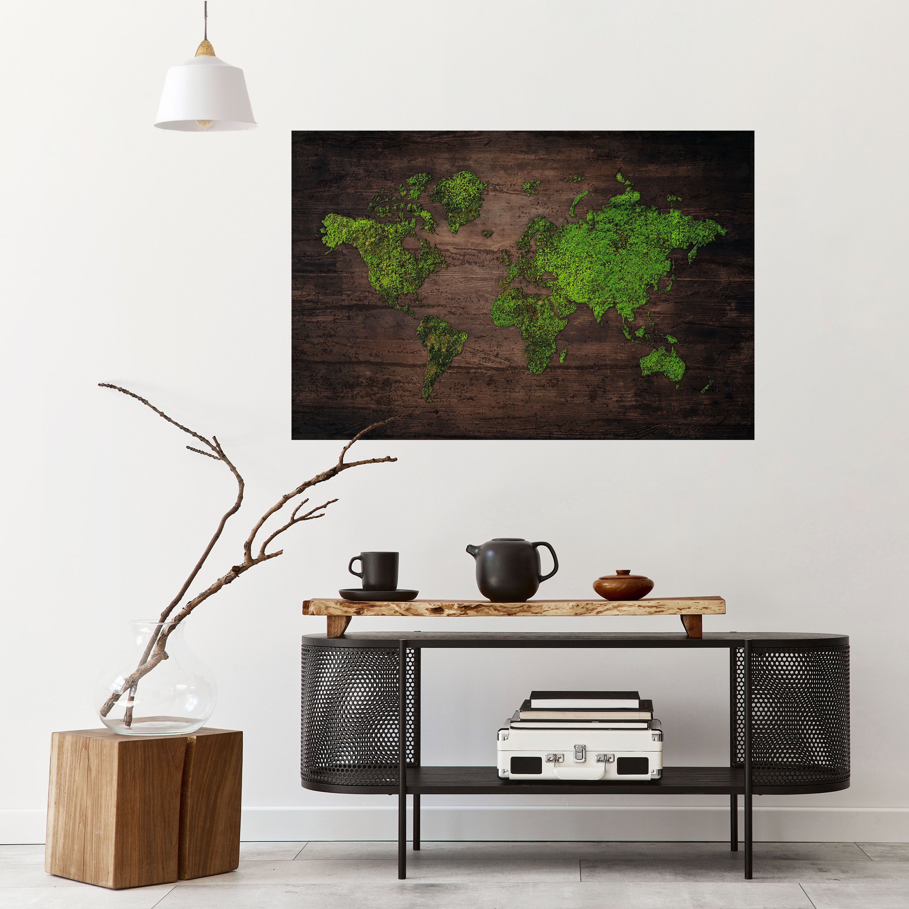 GREEN EARTH VISION Naklejka/Plakat poziomy
