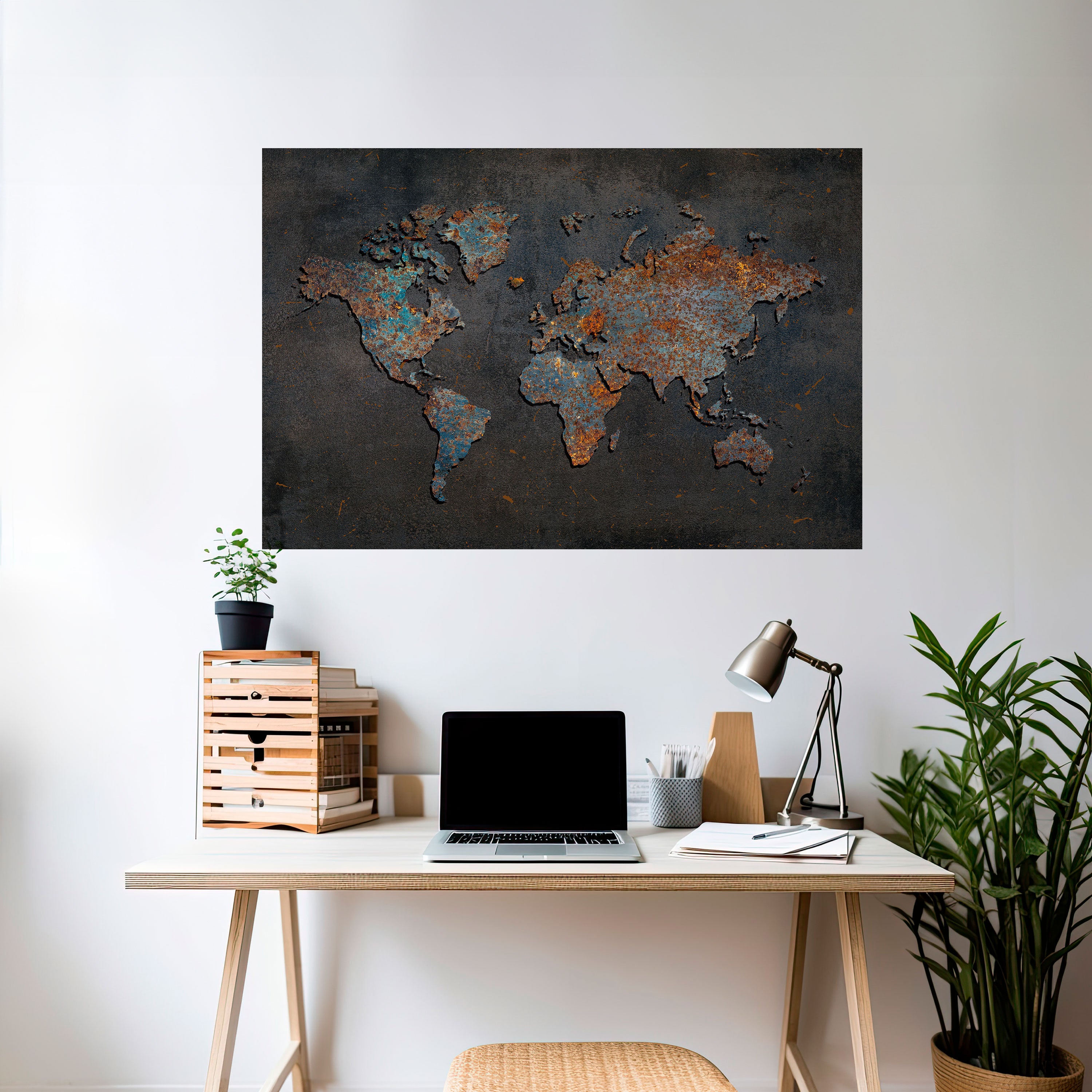 TIMEWORN TOPOGRAPHY Naklejka/Plakat poziomy