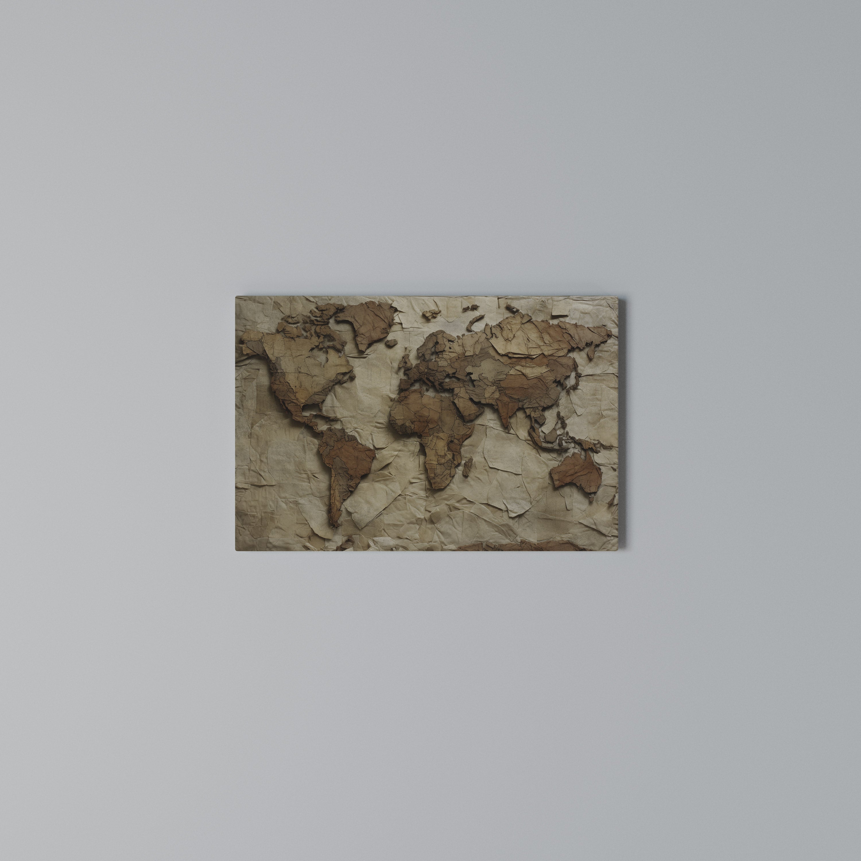 PAPERY PLANET LANDSCAPE Poziomy obraz na płótnie