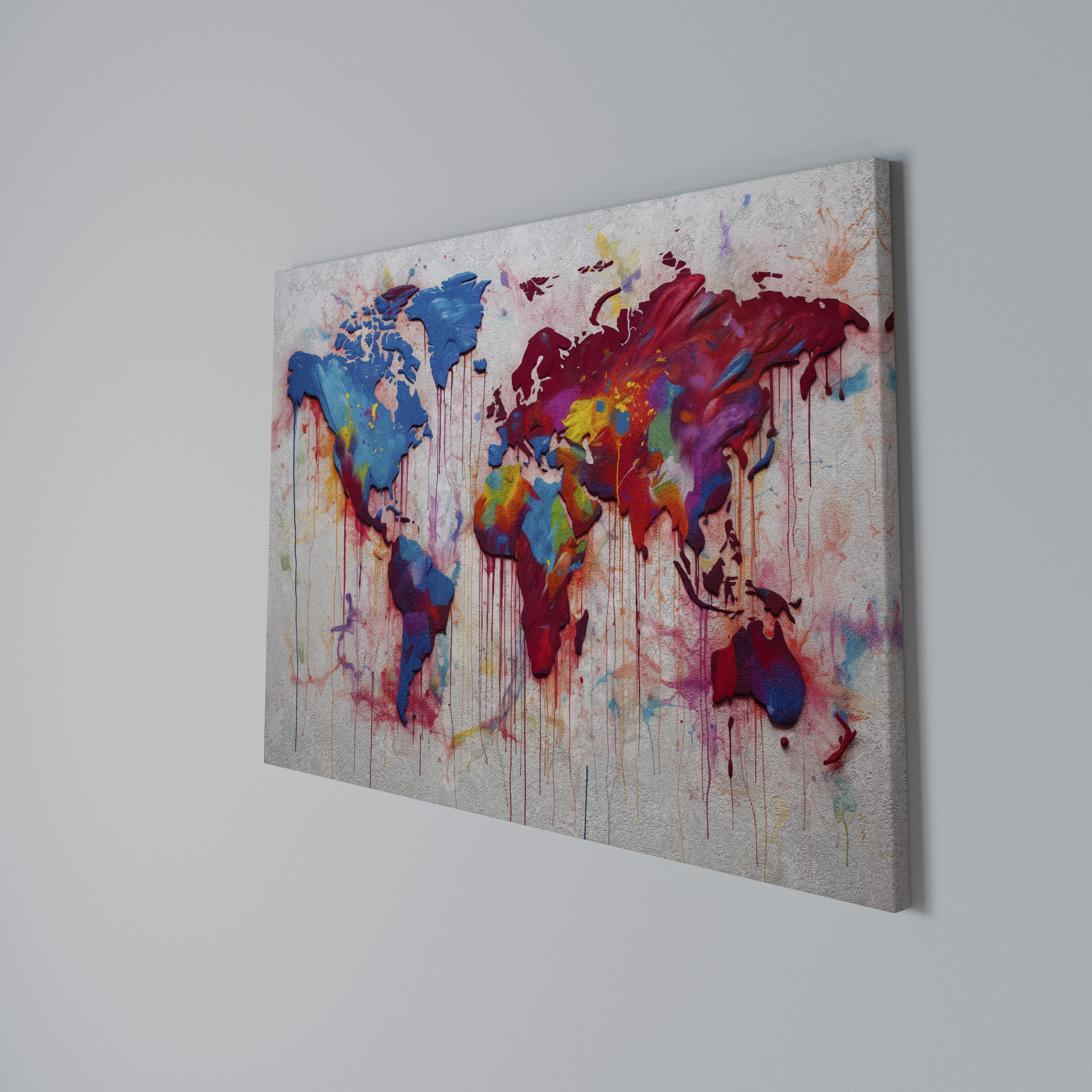 ARTISTIC ATLAS Poziomy obraz na płótnie