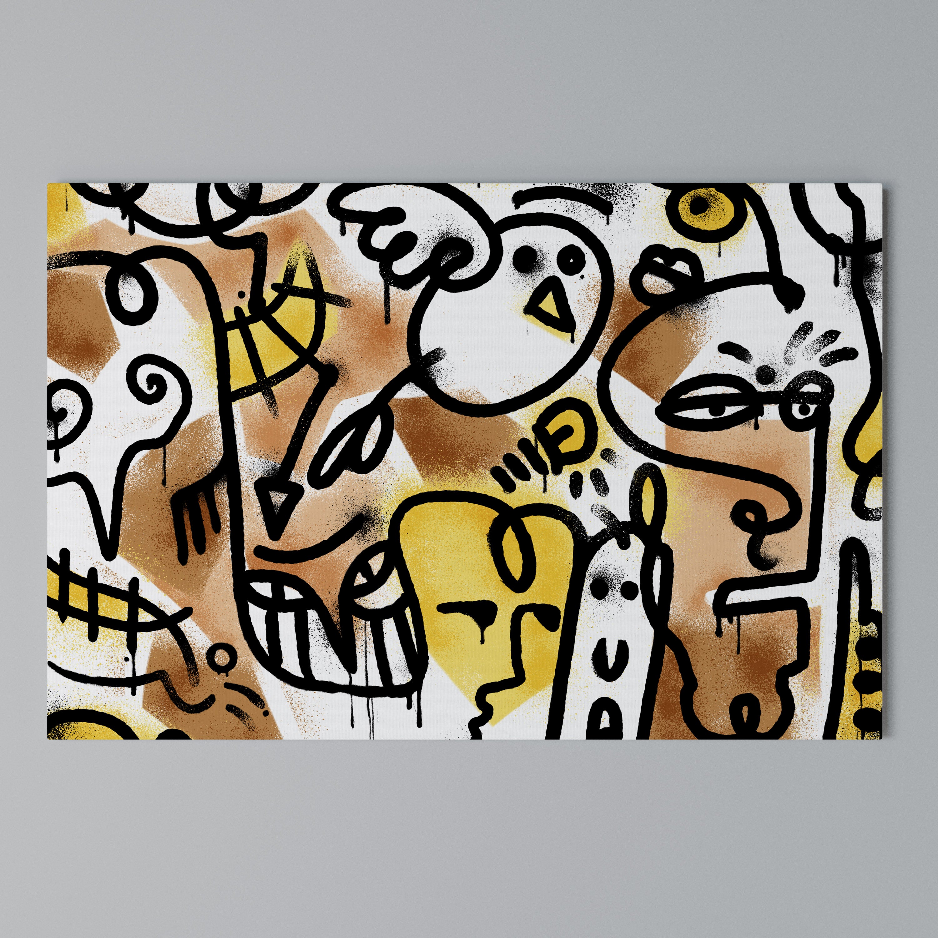 URBAN CANVAS Poziomy obraz na płótnie