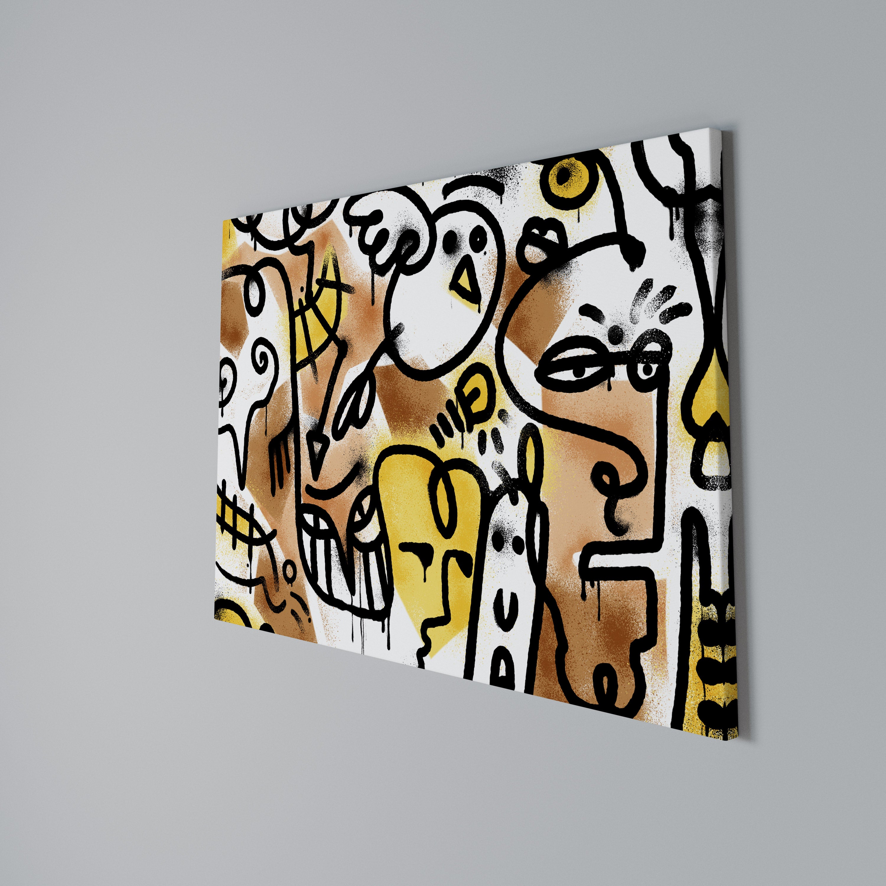 URBAN CANVAS Poziomy obraz na płótnie