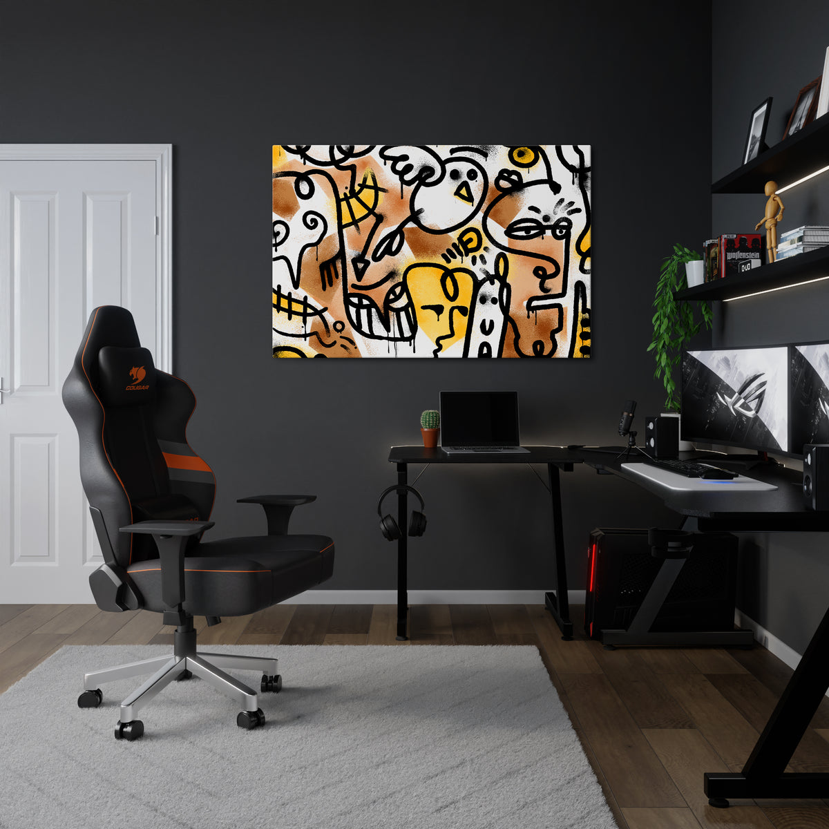 URBAN CANVAS Poziomy obraz na płótnie