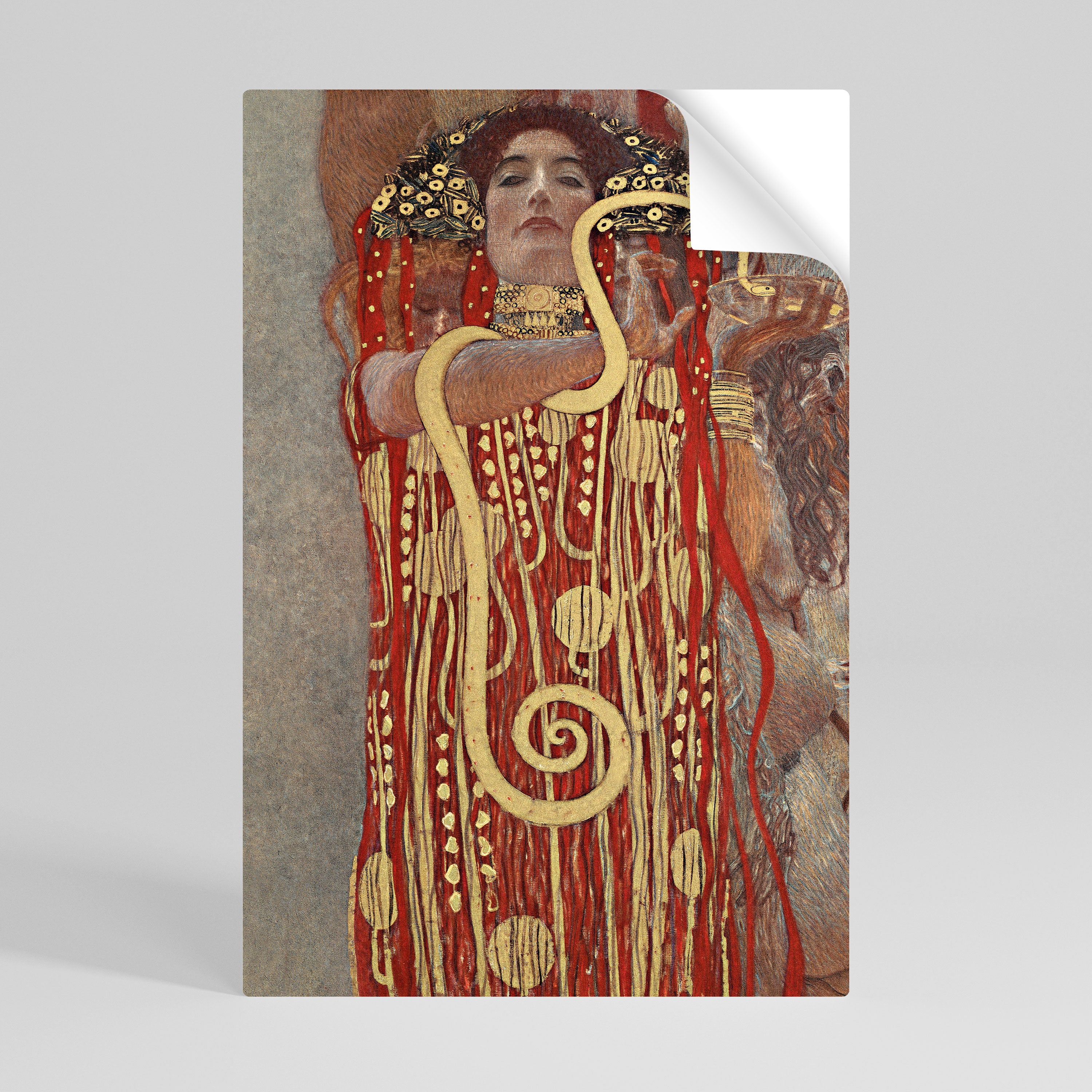 HYGIEIA BY KLIMT Naklejka/Plakat pionowy