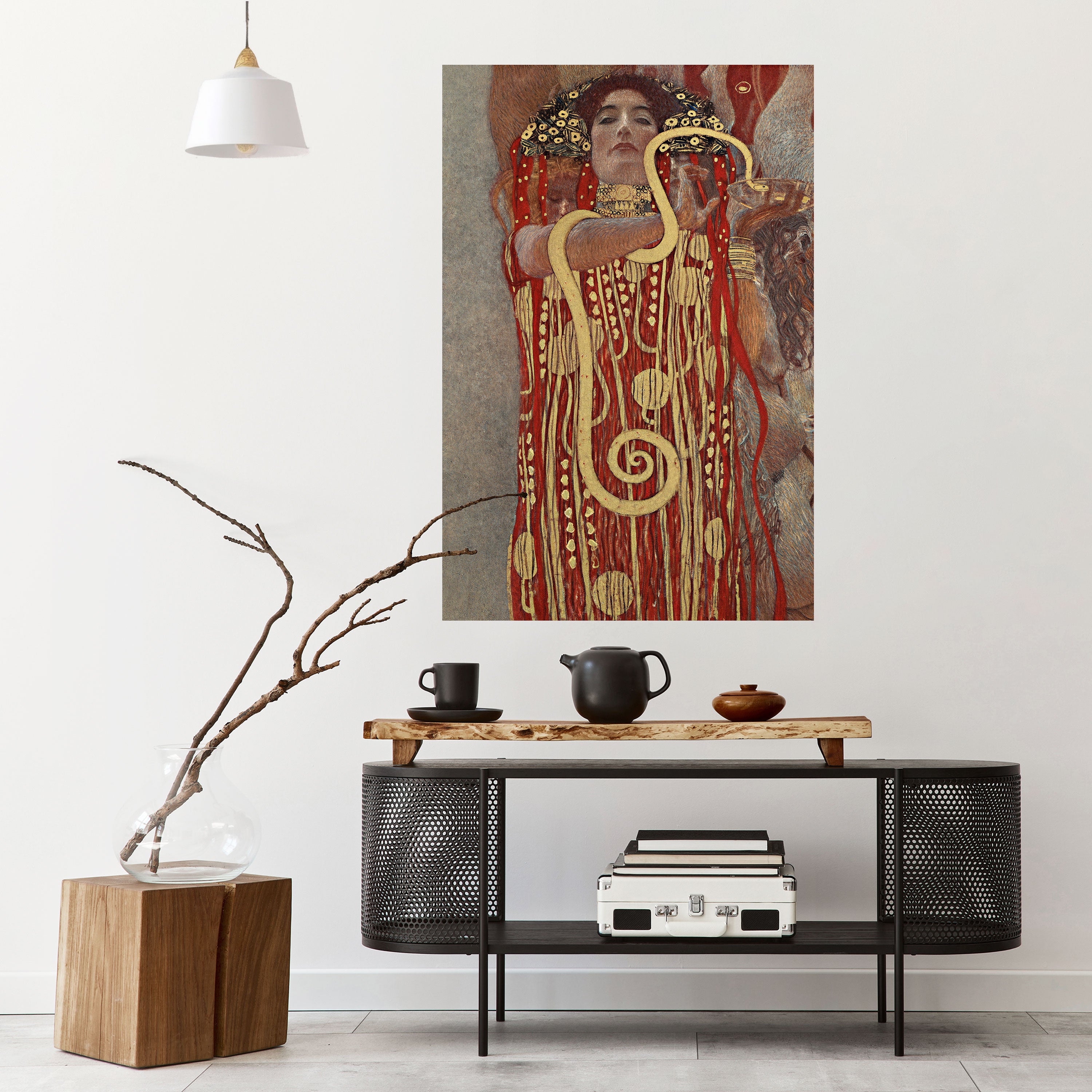 HYGIEIA BY KLIMT Naklejka/Plakat pionowy