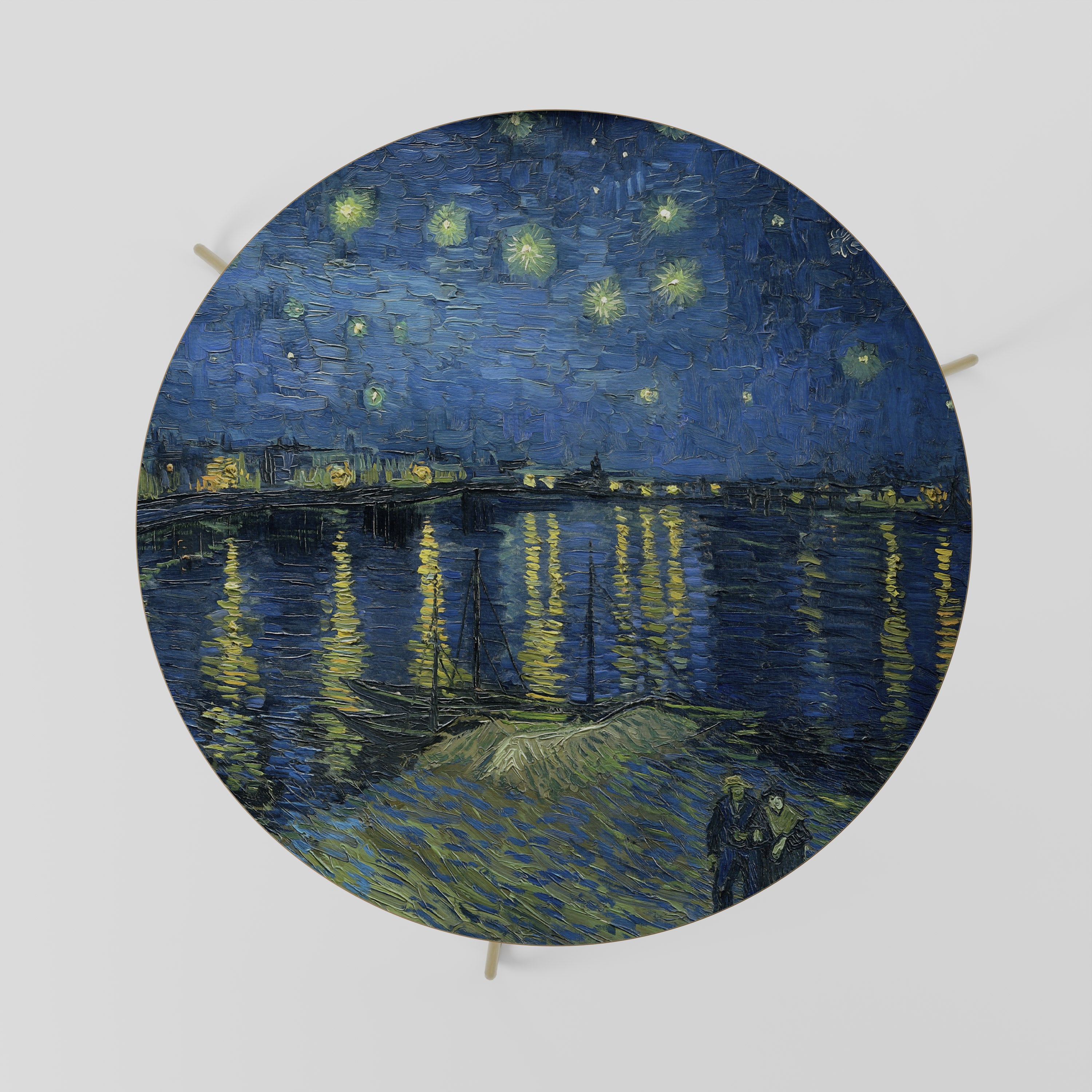 STARRY NIGHT OVER THE RHONE Stolik kawowy duży