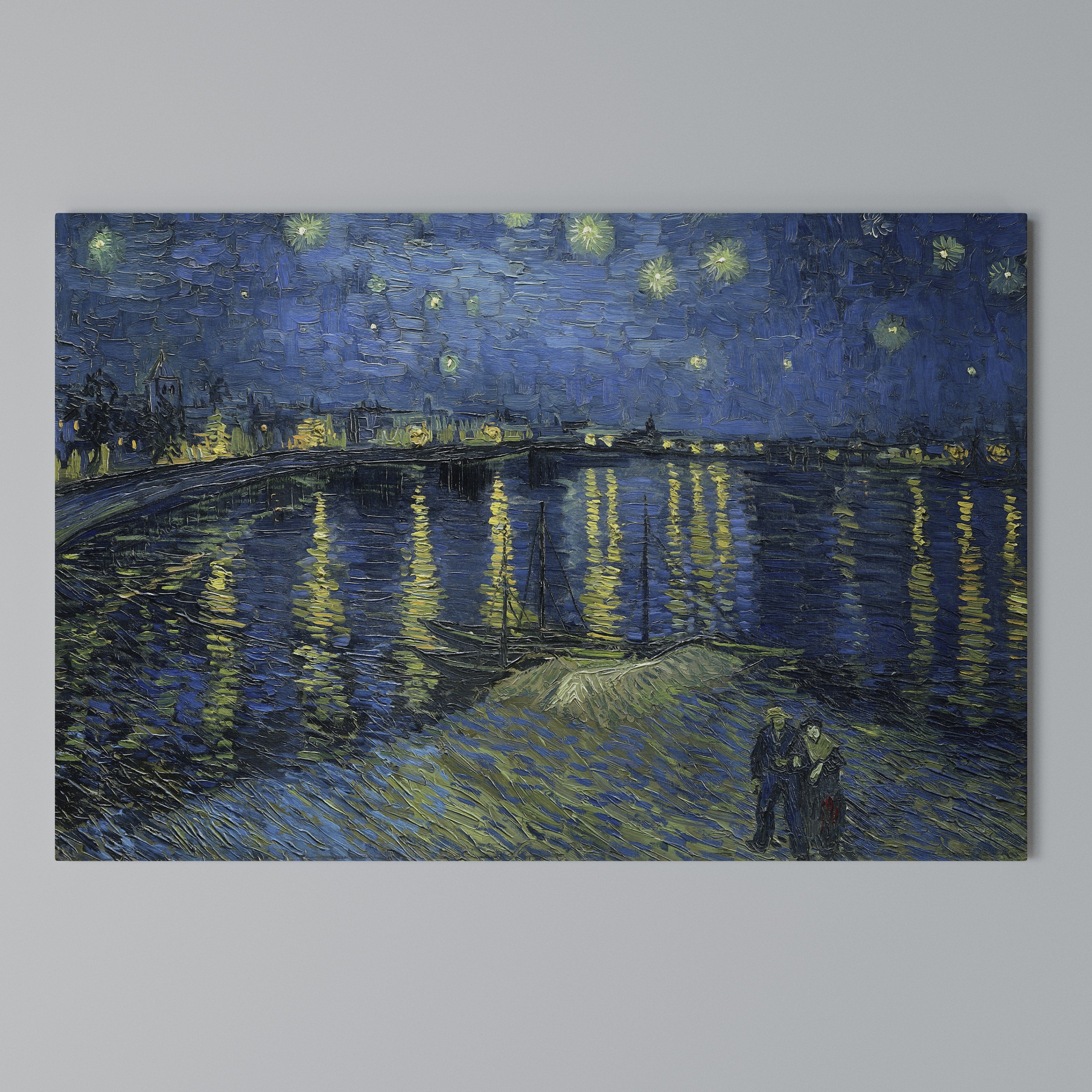 STARRY NIGHT OVER THE RHONE Poziomy obraz na płótnie