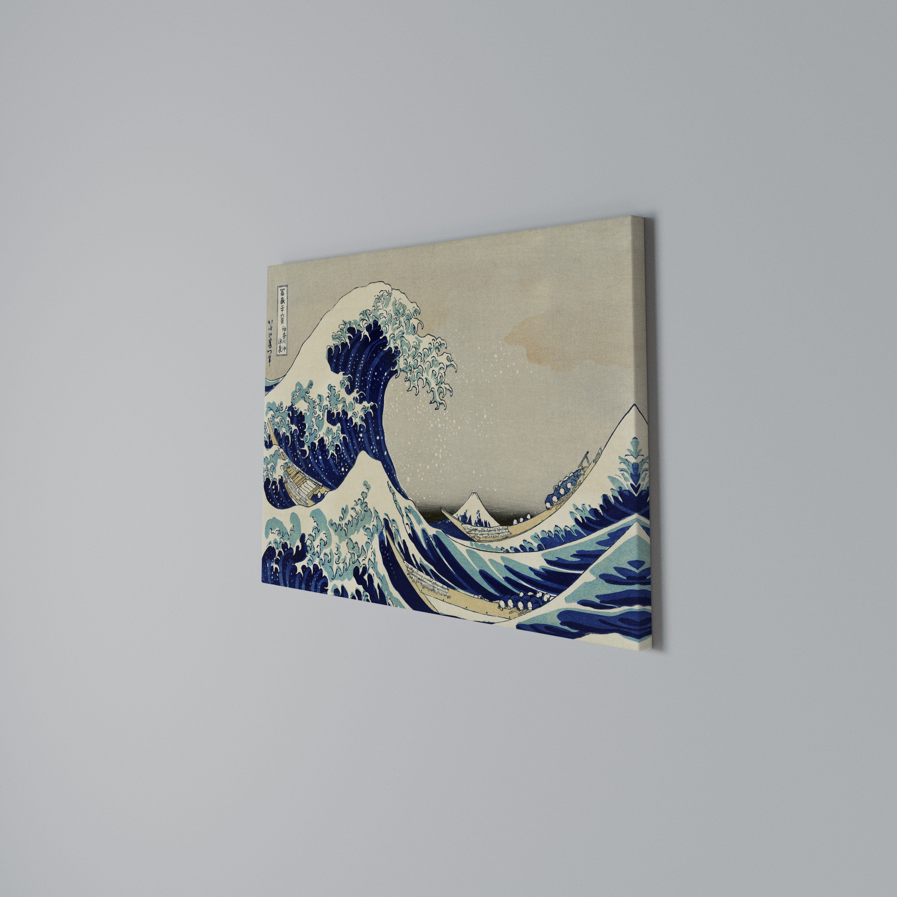 THE GREAT WAVE Poziomy obraz na płótnie