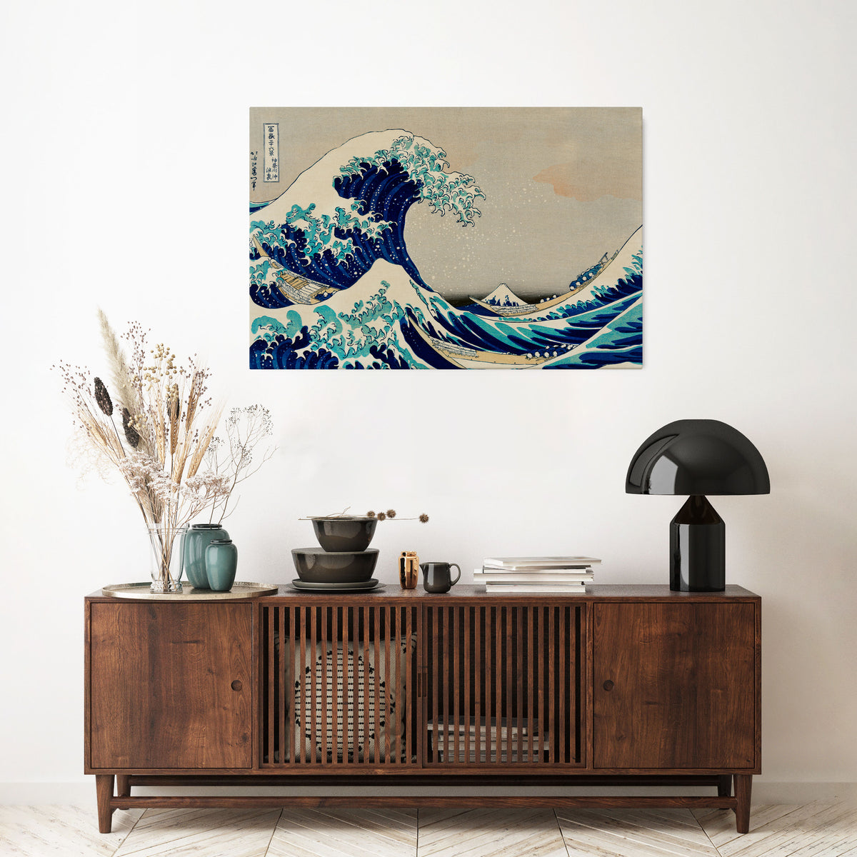 THE GREAT WAVE Poziomy obraz na płótnie