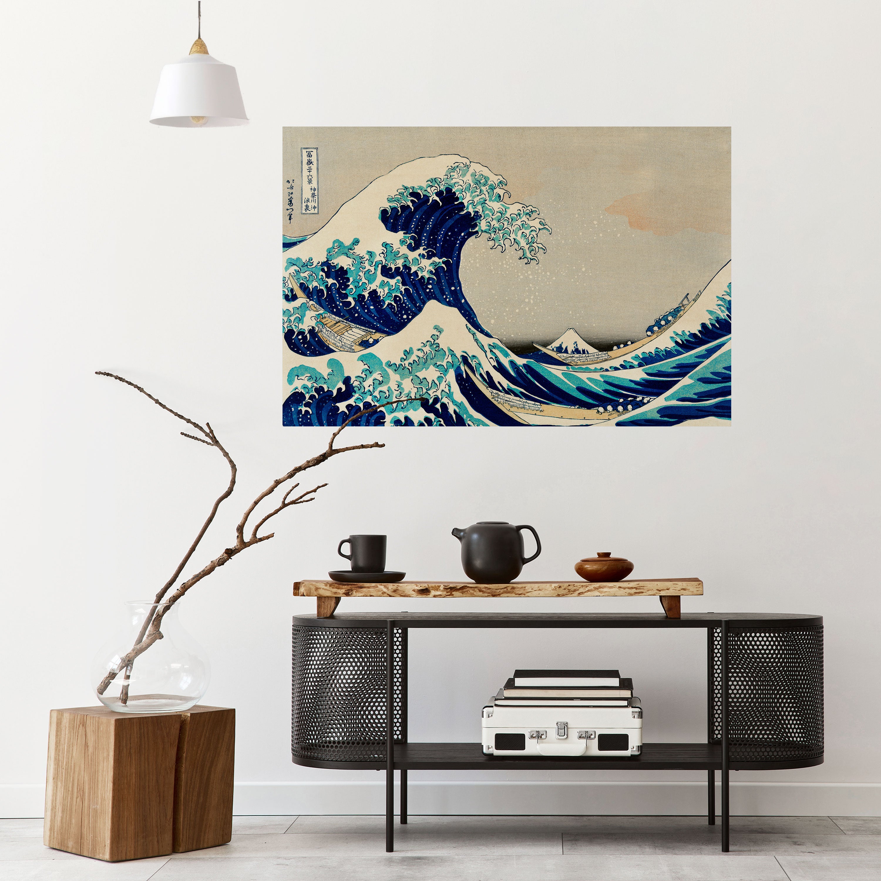 THE GREAT WAVE Naklejka/Plakat poziomy