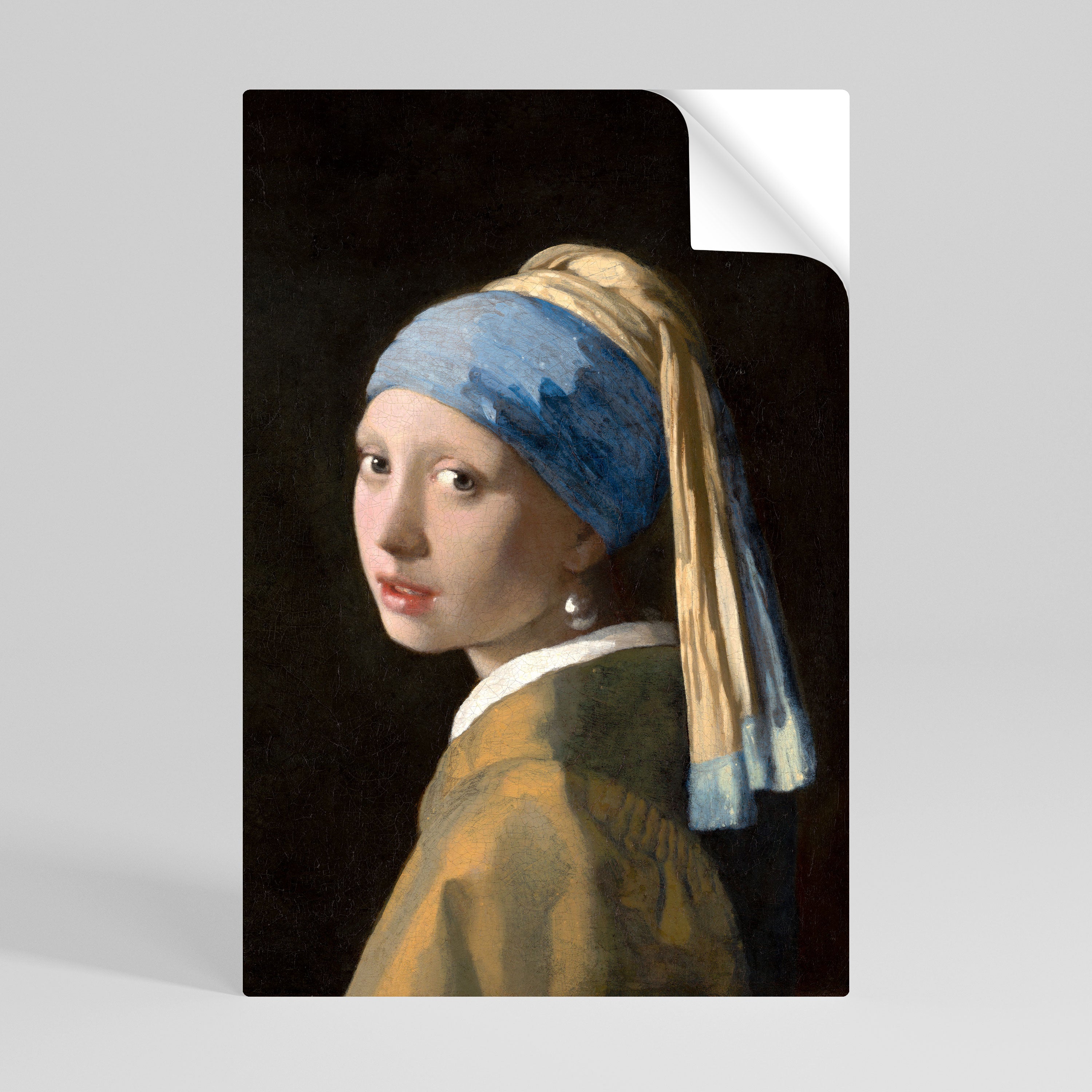 GIRL WITH A PEARL EARING Naklejka/Plakat pionowy