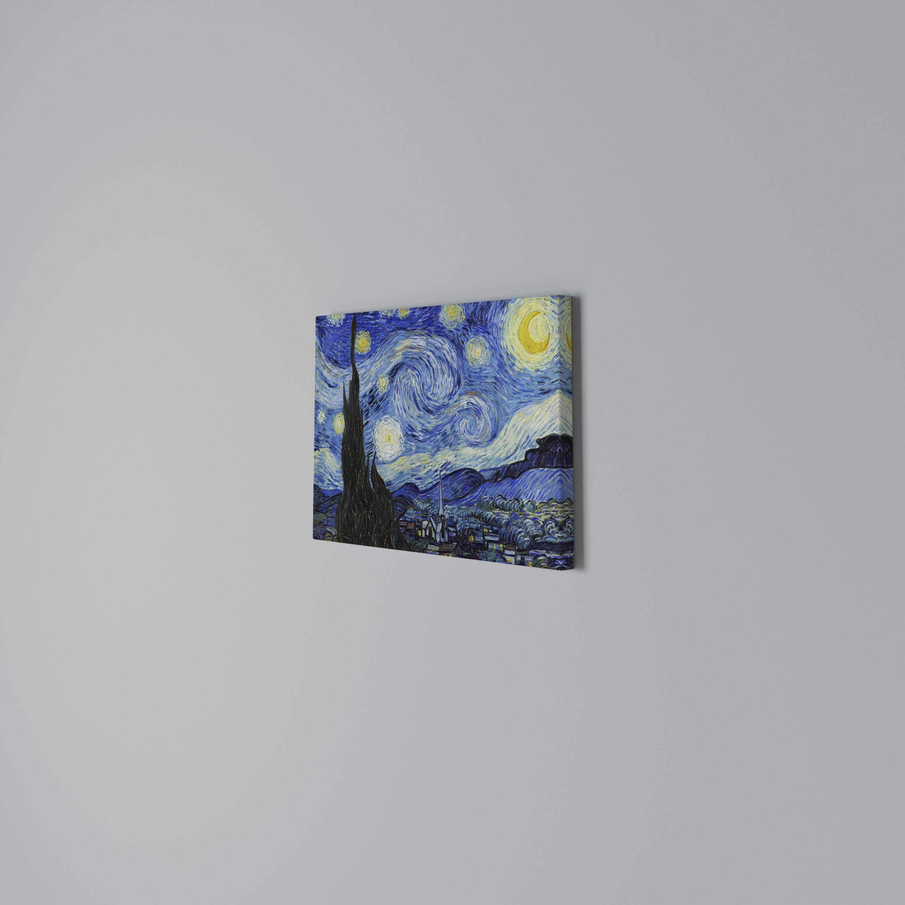 STARRY NIGHT Poziomy obraz na płótnie