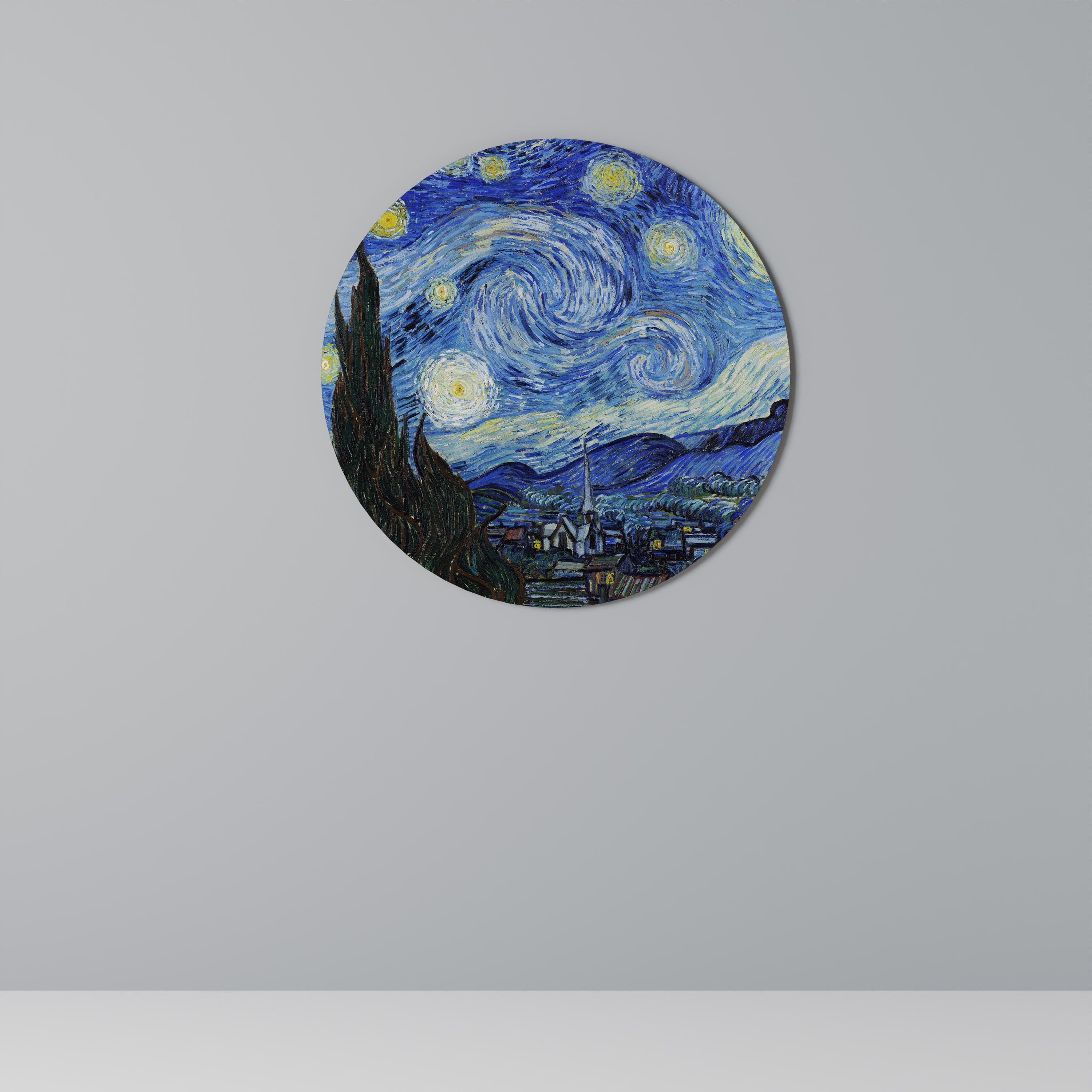 STARRY NIGHT Obraz okrągły