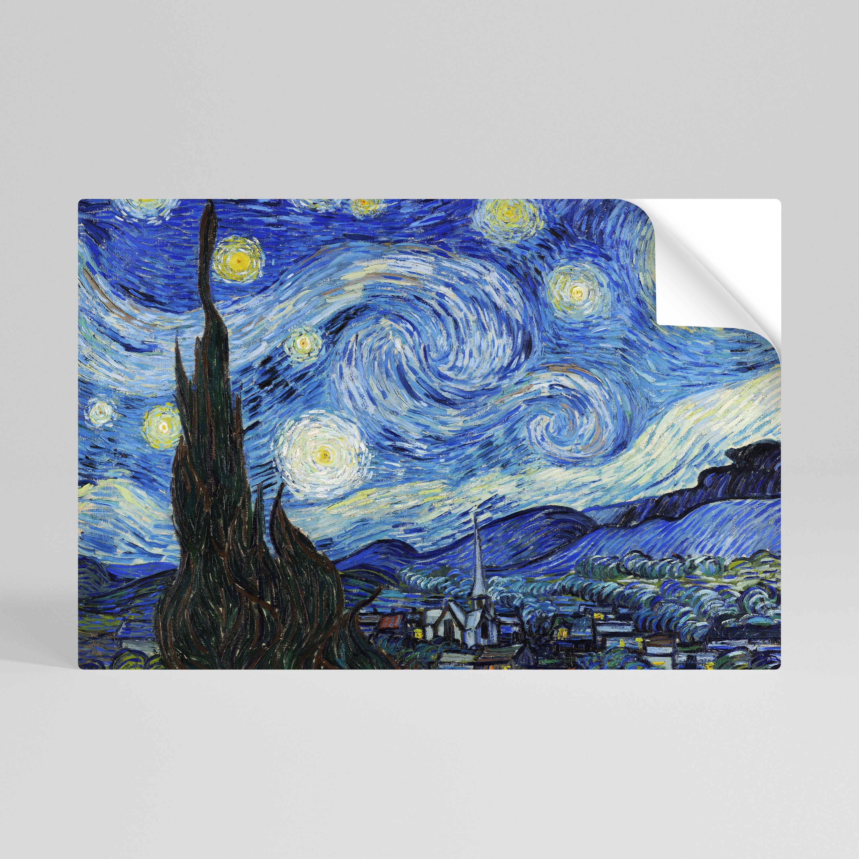 STARRY NIGHT Naklejka/Plakat poziomy