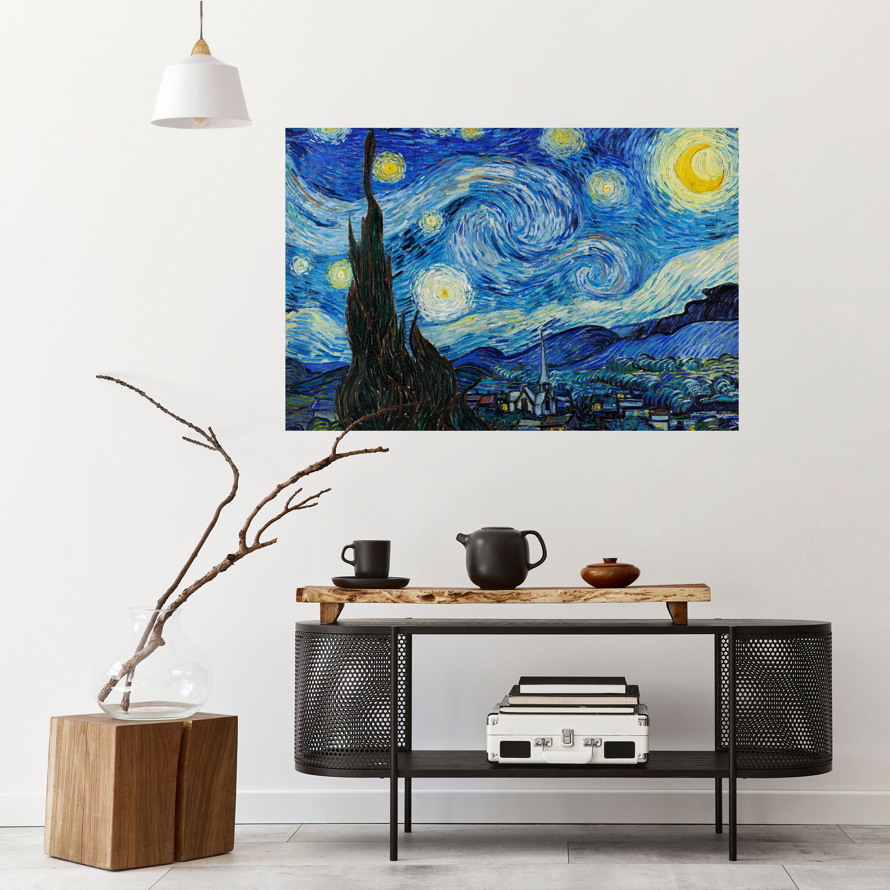 STARRY NIGHT Naklejka/Plakat poziomy