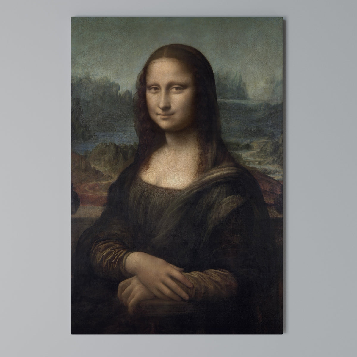 MONA LISA Pionowy obraz na płótnie