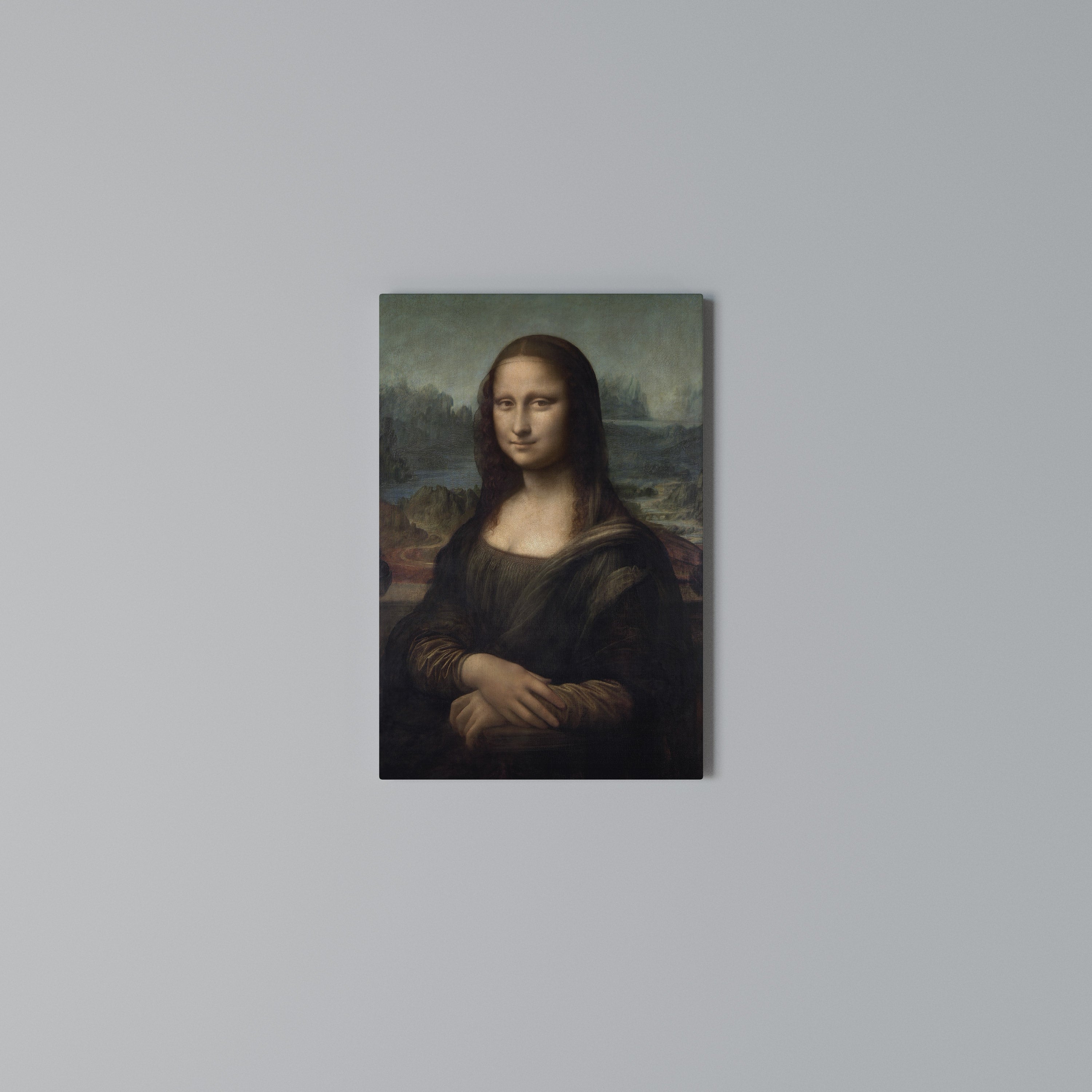 MONA LISA Pionowy obraz na płótnie