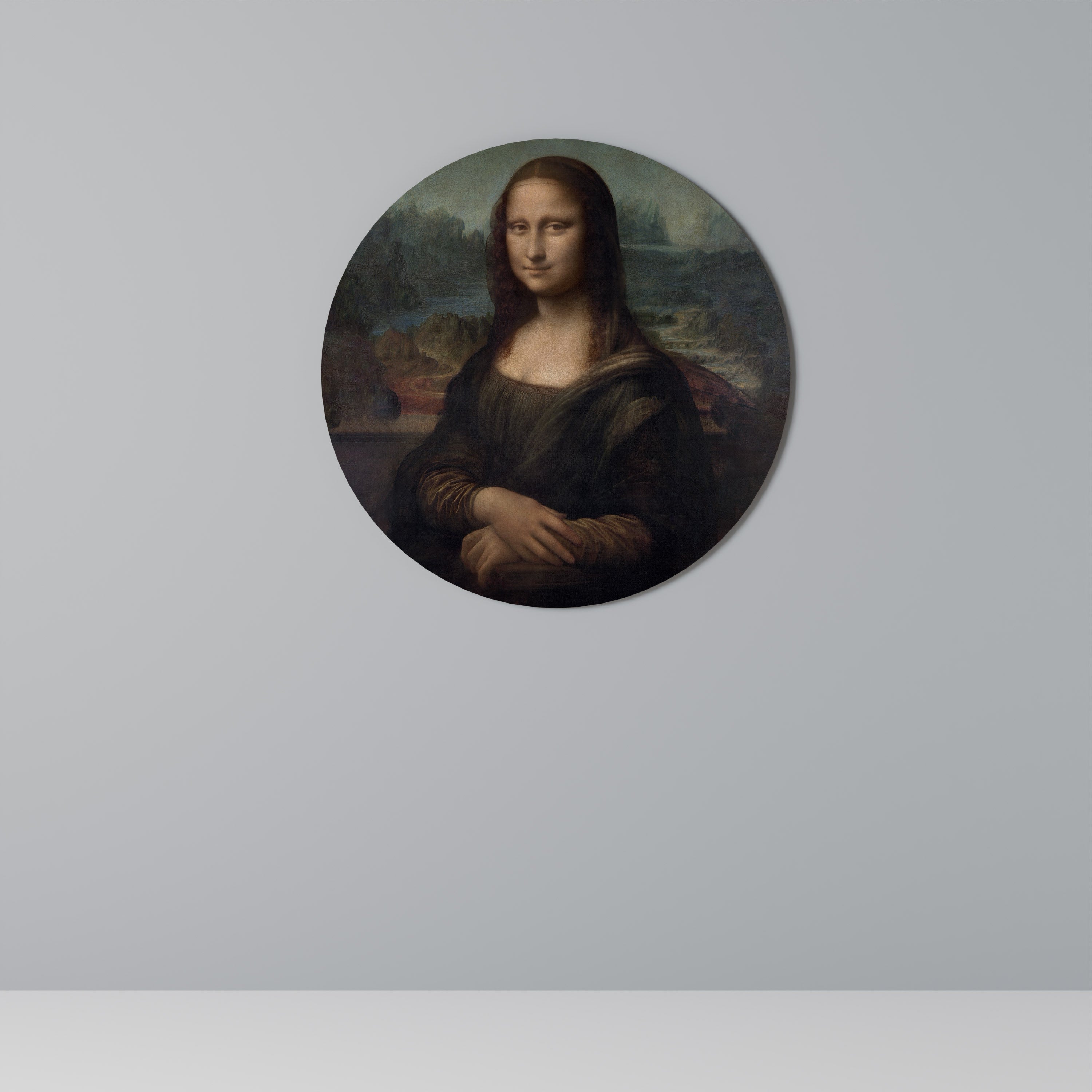 MONA LISA Obraz okrągły