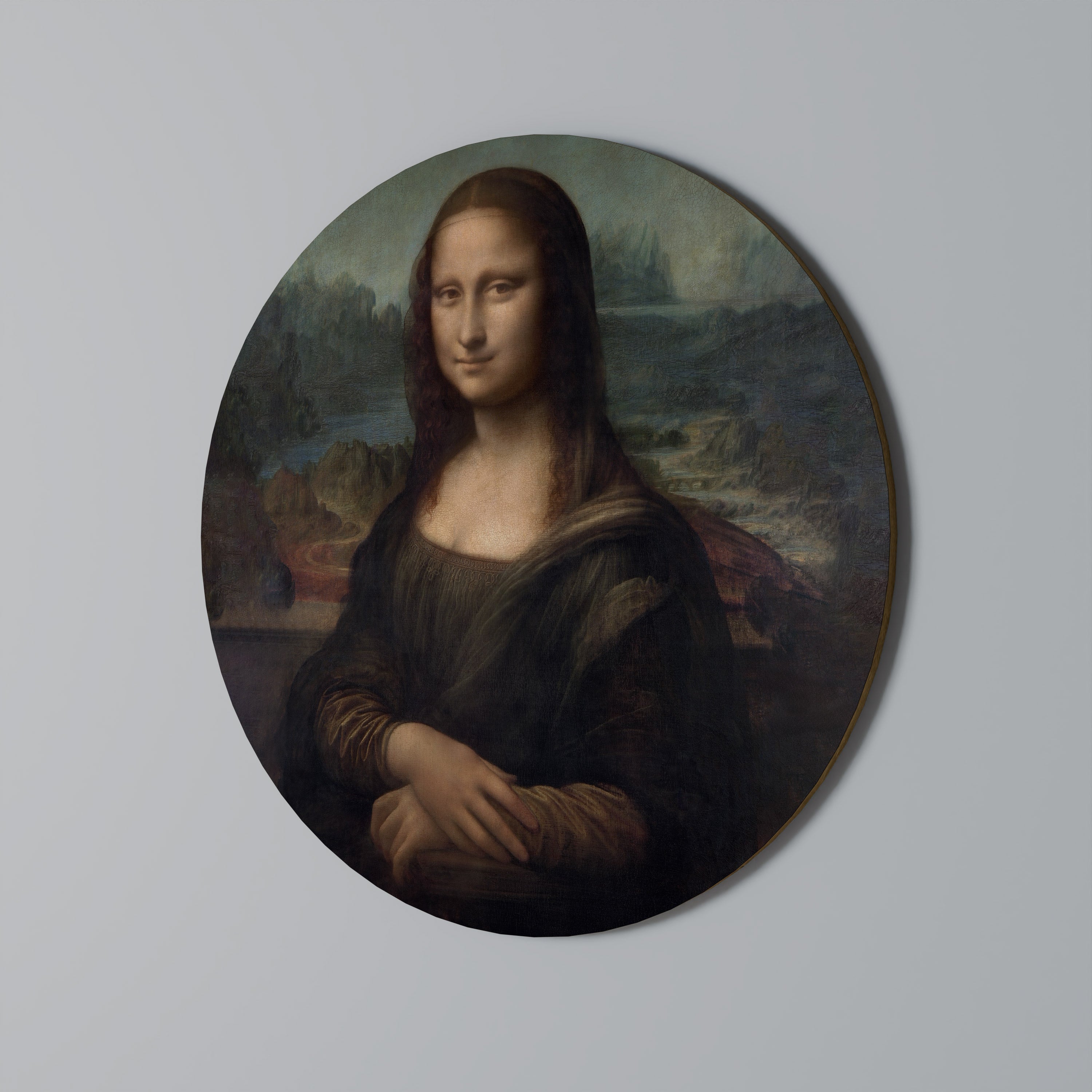 MONA LISA Obraz okrągły