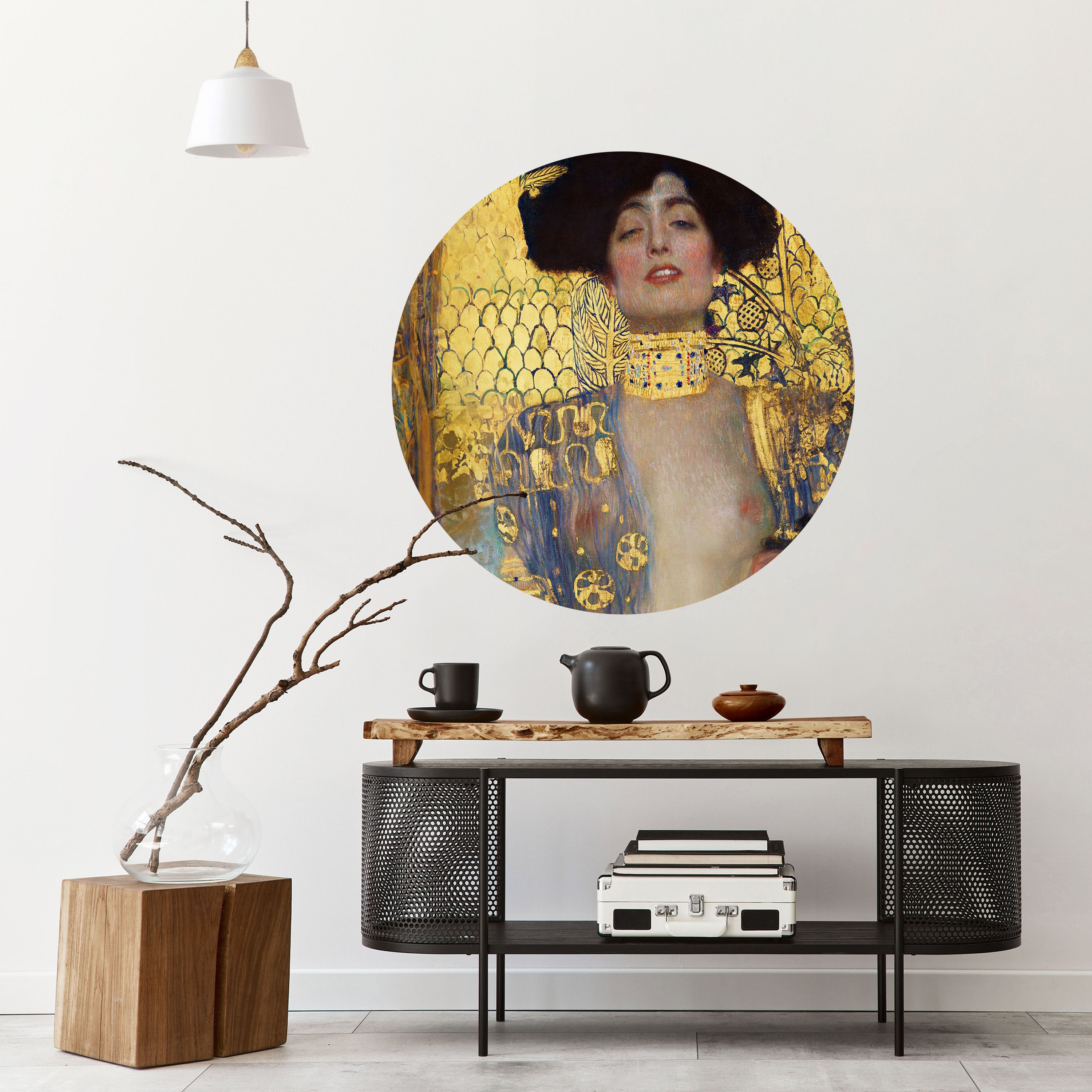 JUDITH & HOLOFERNES Naklejka okrągła