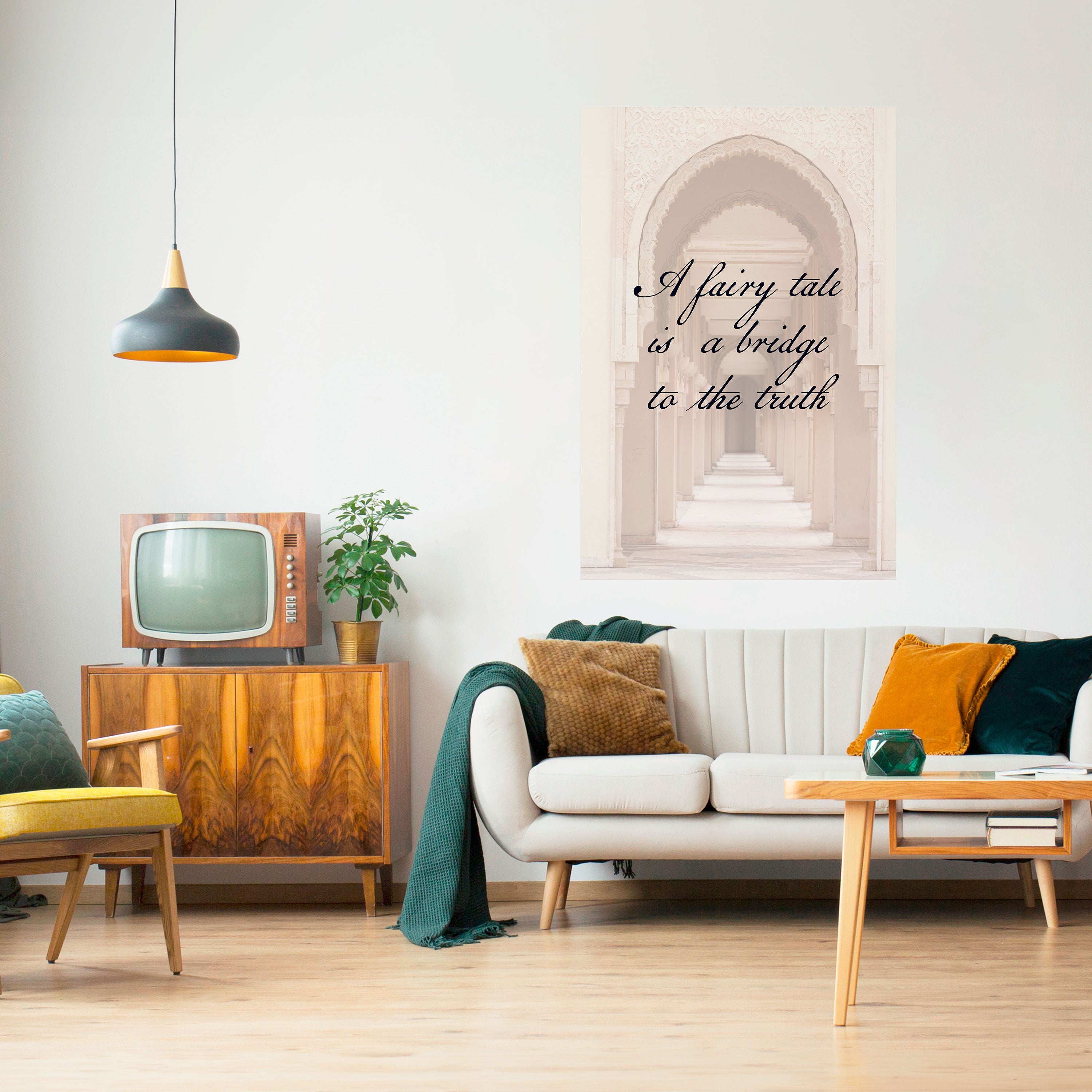 DREAMLIKE PASSAGE Naklejka/Plakat pionowy