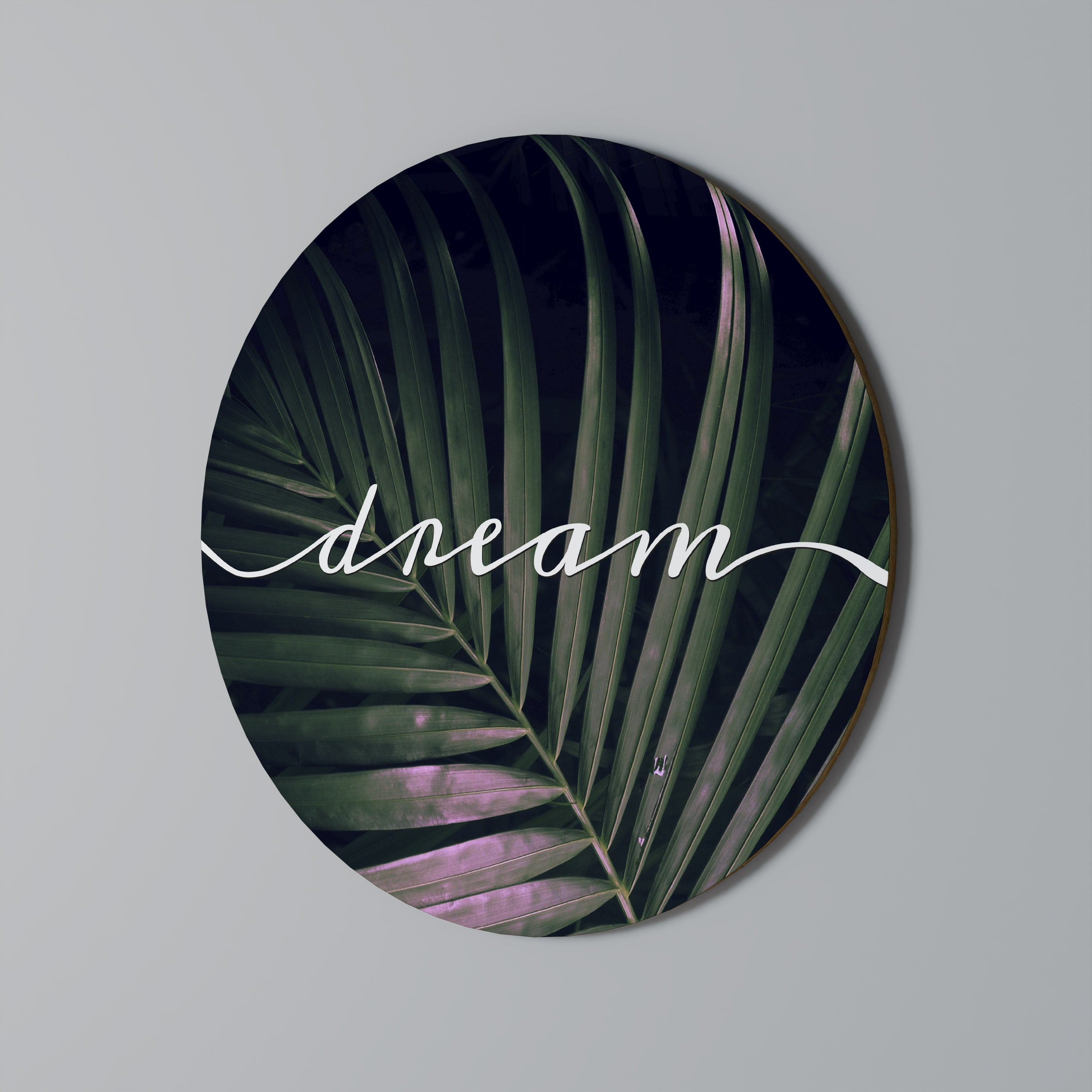 LUSH DREAMSCAPE Obraz okrągły