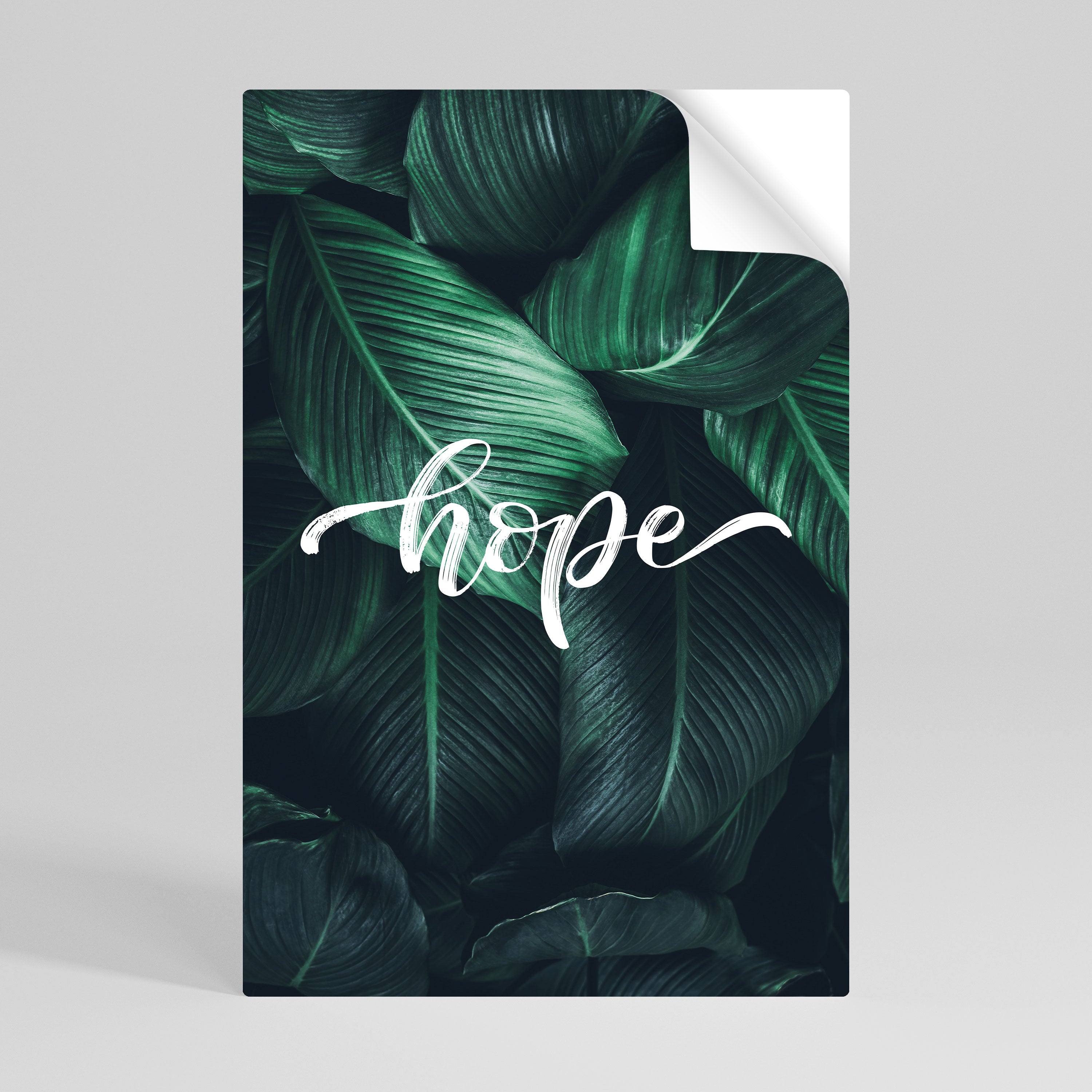 GREEN WHISPERS OF HOPE Naklejka/Plakat pionowy