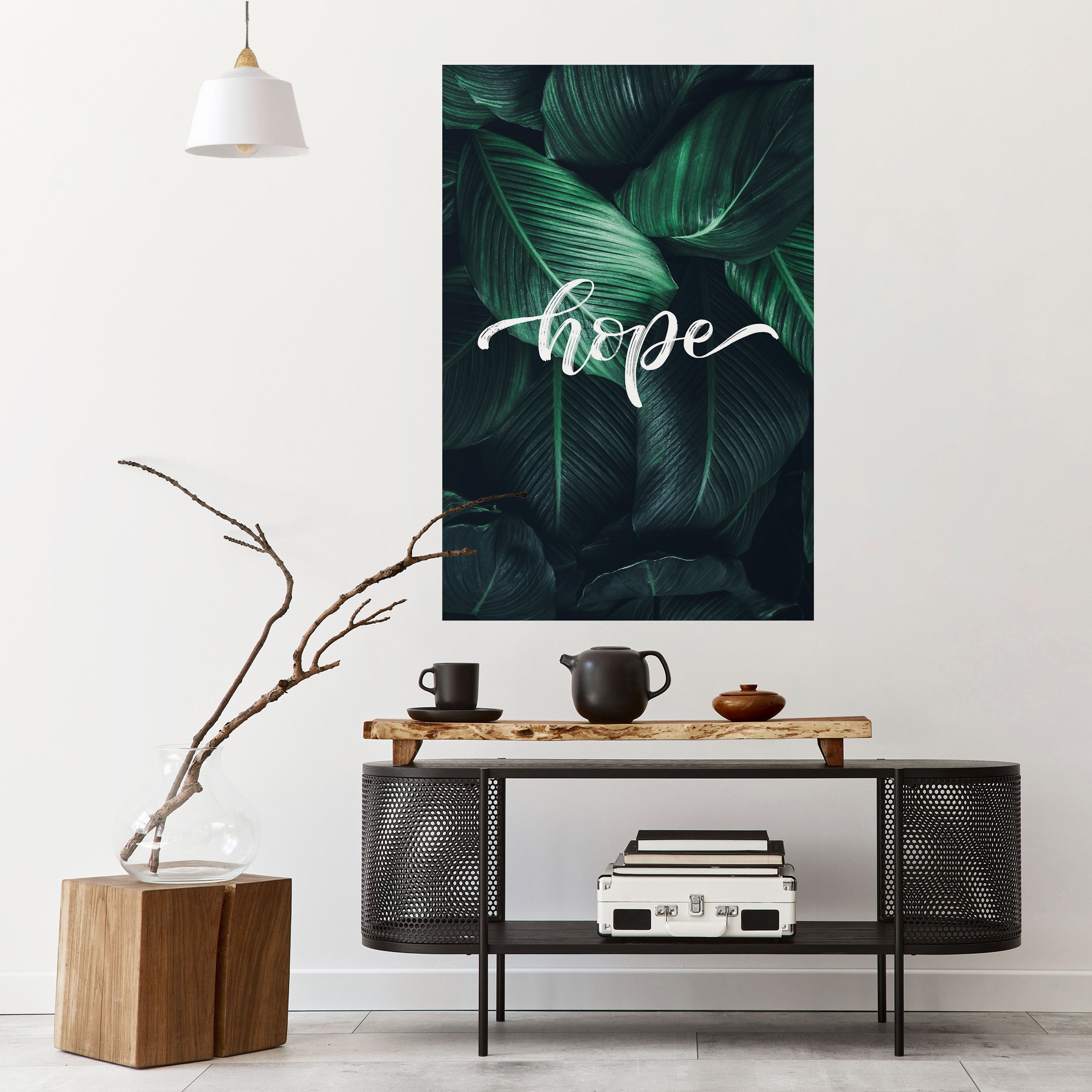 GREEN WHISPERS OF HOPE Naklejka/Plakat pionowy