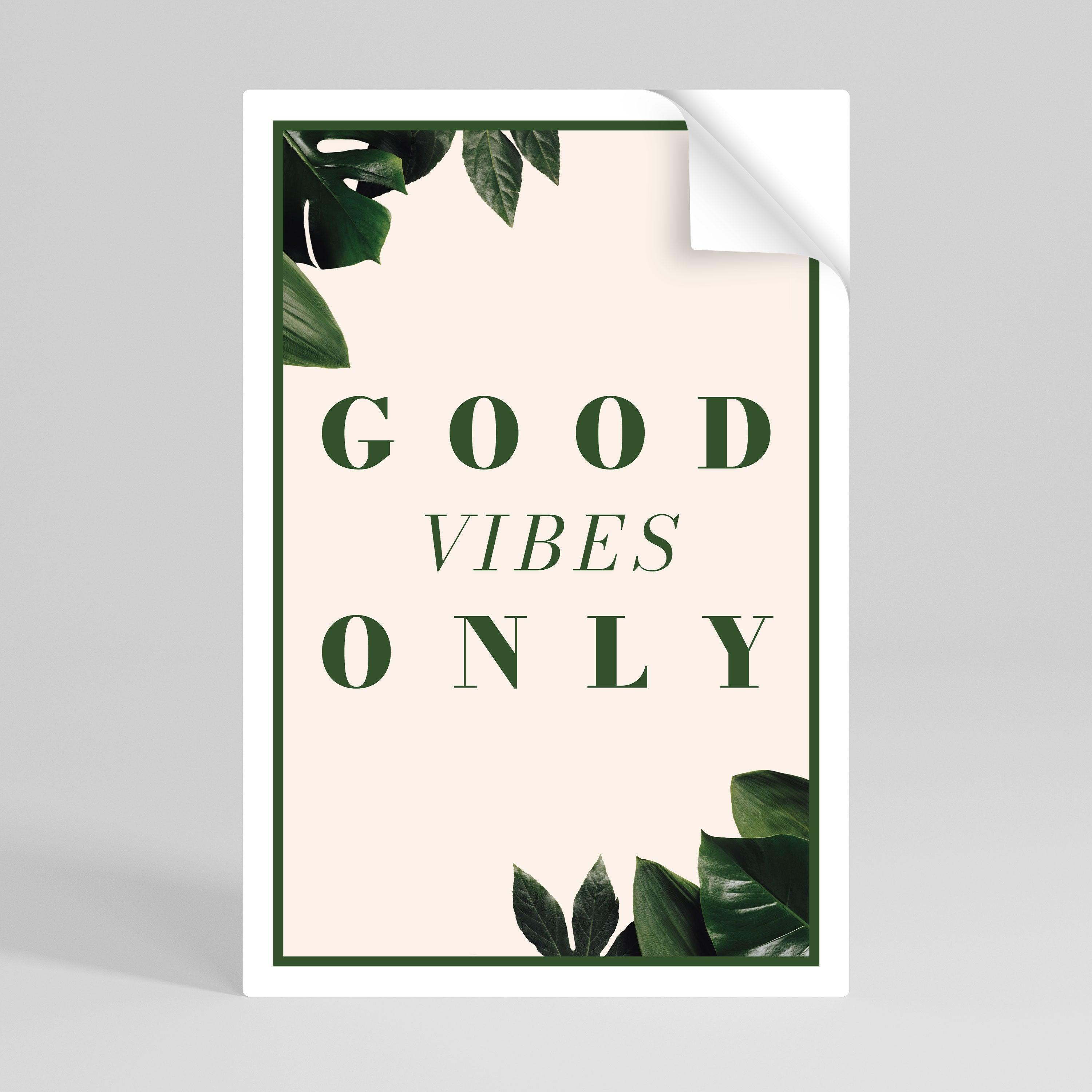 NATURE'S POSITIVE ENERGY Naklejka/Plakat pionowy